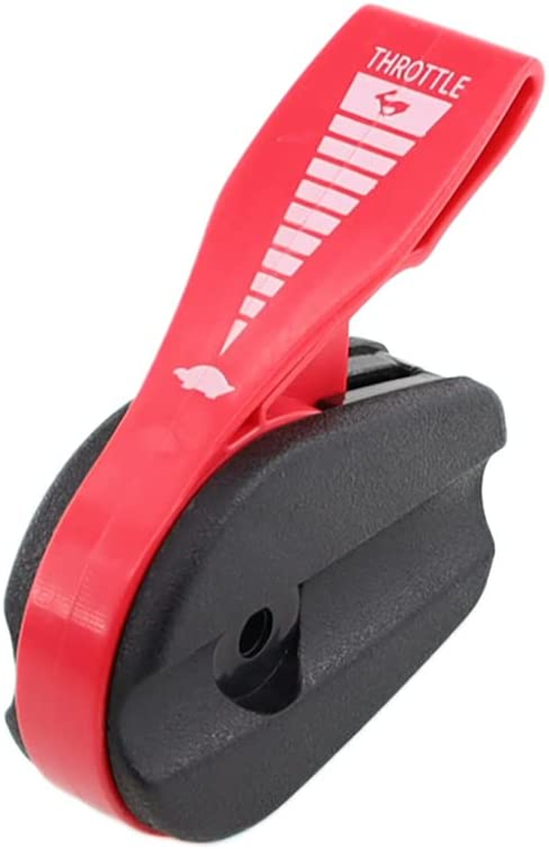HURI 2 Black & Red Lawn Mower Throttle Control Lever for Most Victa Masport Rover 4 Stroke Mower AU Shipping image number 3