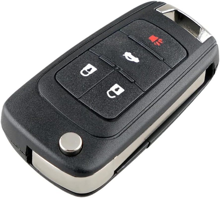 Flip Car Key Shell for Holden Commodore VF 2013-2016 Case Blank Enclosure Fob Direct Replacement 4B 4 Button Unlock Lock Trunk Alarm Uncut image number 5