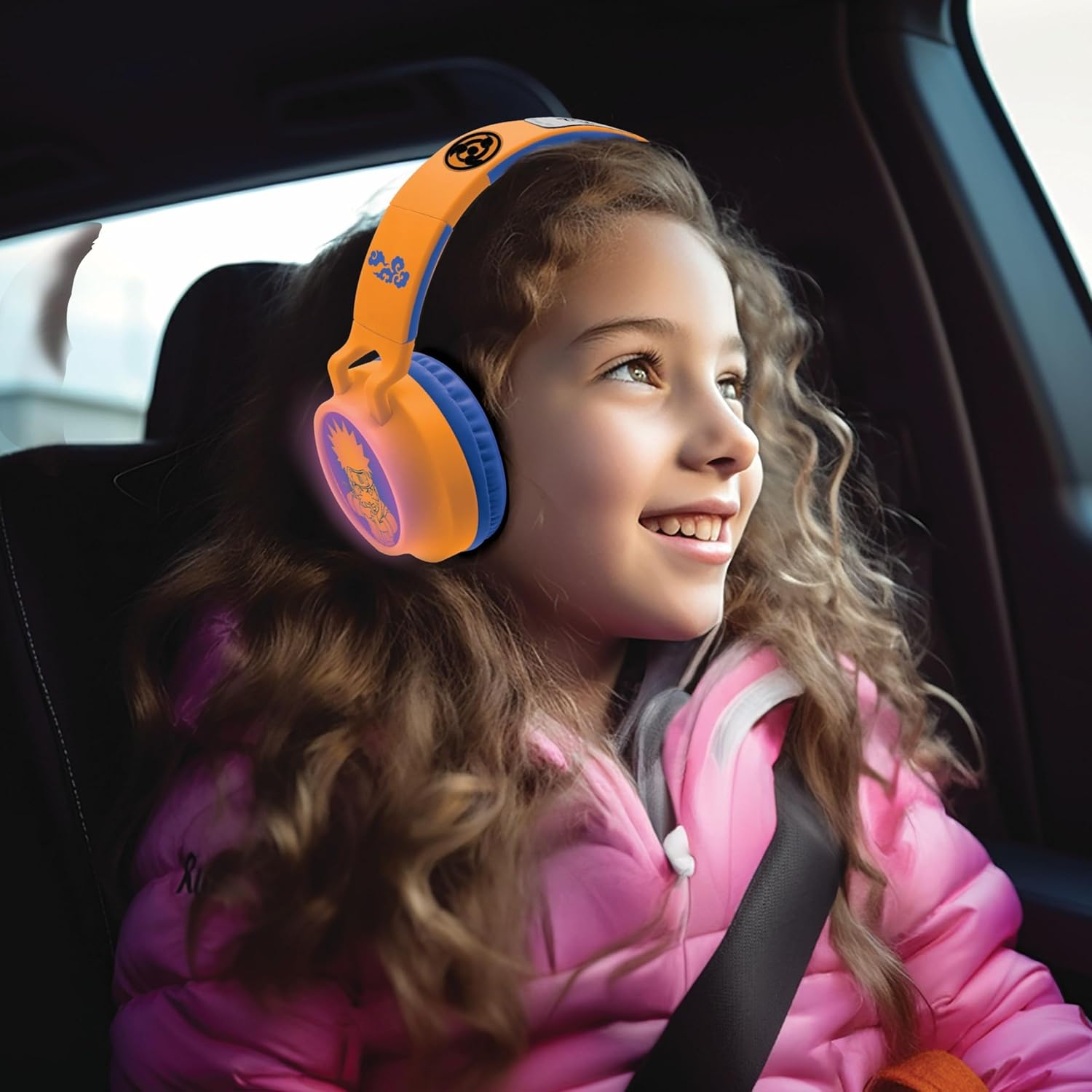 Lexibook, 3D Naruto Design Bluetooth&reg; and Wired Foldable Headphones with Safe Volume Limitation image number 6