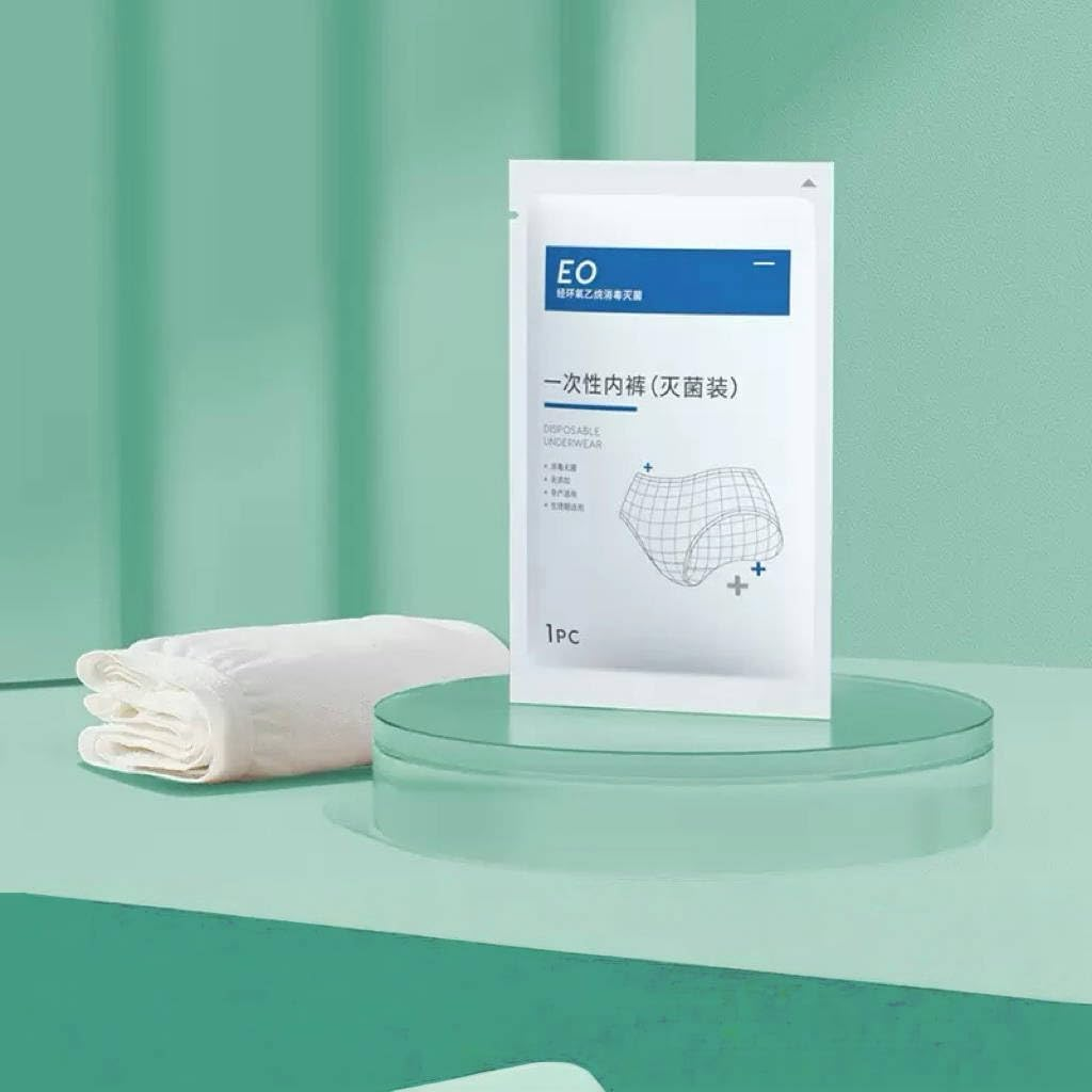 Women'S Disposable Underwear for Travel Ladies Briefs Maternity Panties Hotel Spa Hospital Emergency Underpants image number 4