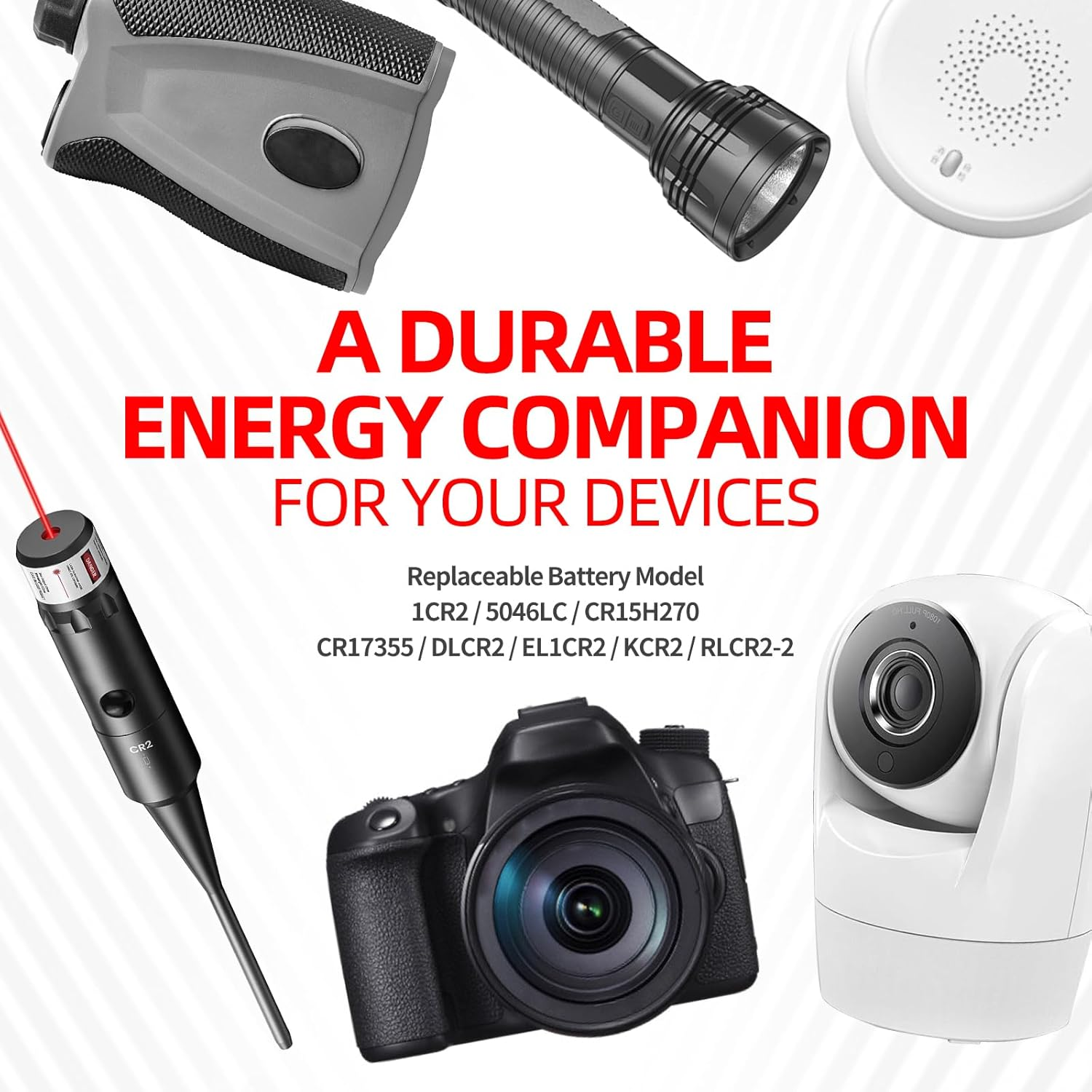 BEVIGOR CR2 Battery, 3V Lithium Battery 900Mah,12Pack Batteries, Longger Lasting High-Performance PTC Protected for Flashlight, Digital Cameras, Toys, Alarm Systems【Non-Rechargeable】