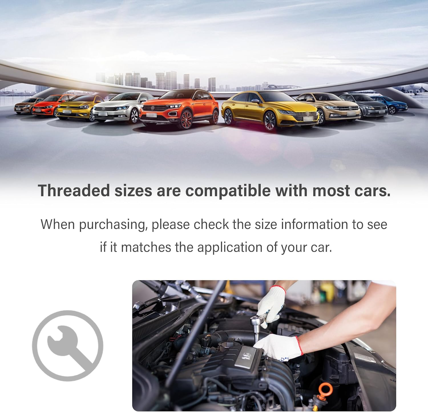 M10X1.5X75Mm Exhaust Bolts and Nuts Kit,Includes 2 Sets Exhaust Manifold Bolts+Exhaust Springs+Nuts+Gaskets,Auto Parts Replacement Exhaust Bolt and Spring Hardware Kit (M10X1.5)