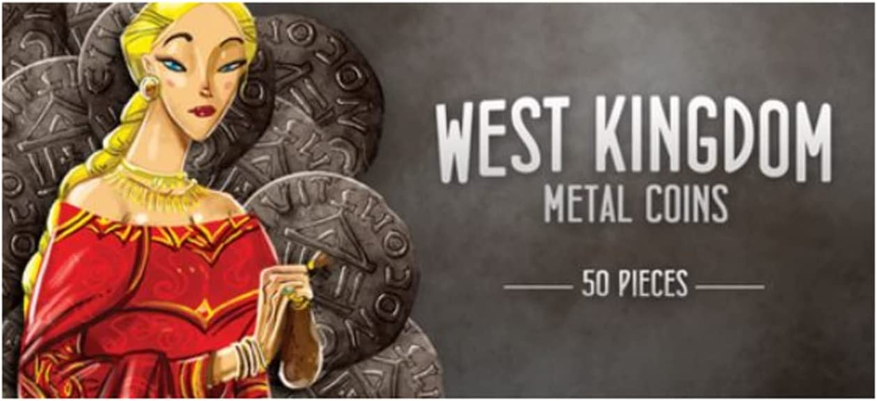 Renegade Game Studios Architects of the West Kingdom Metal Coins Board Game