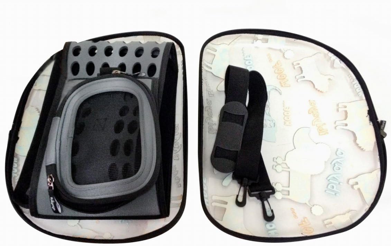 Ibiyaya Hard Rock Transparent Hardcase Pet Carrier image number 1