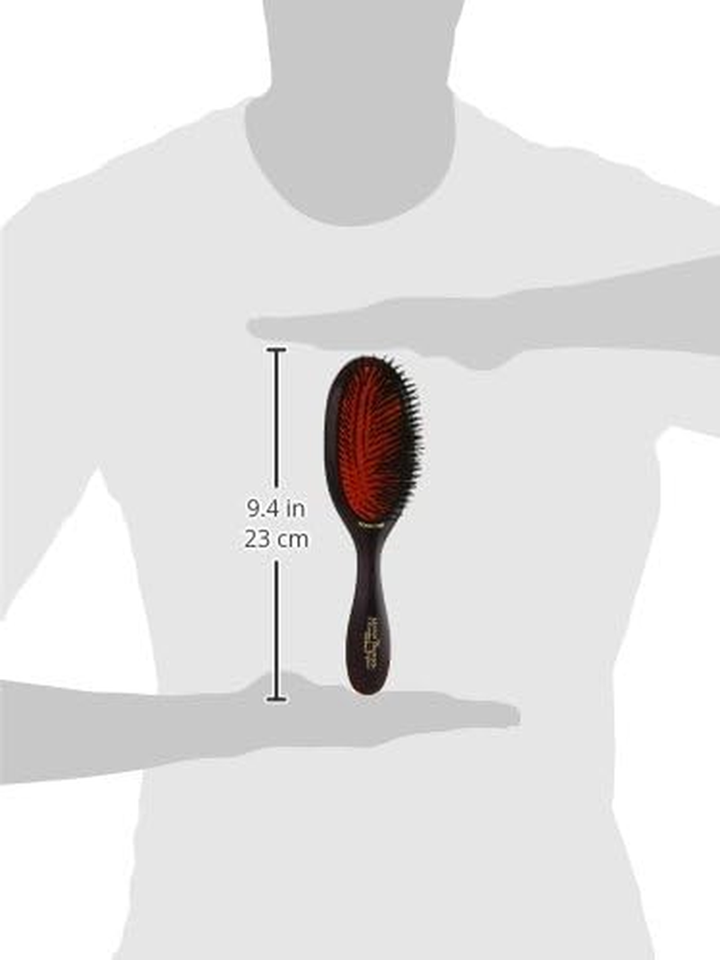 Mason Pearson Sensitive Handy Brush - SB3 Dark Ruby, 2 Count image number 1