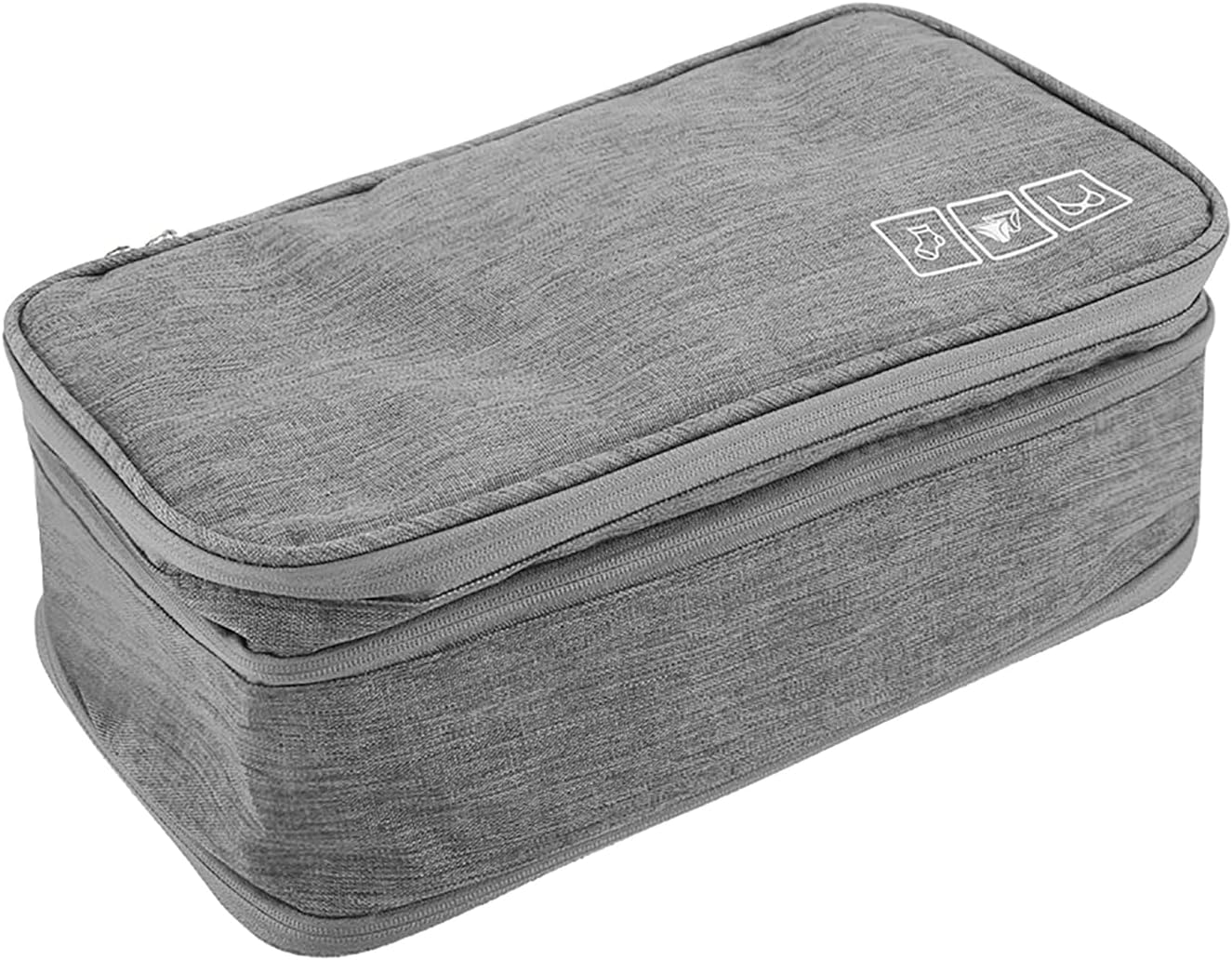 Uadme Multifunctional Waterproof Storage Bag for Data Cable Electronic Storage Travel Storage Bag Underwear Multi-Layer Packaging Storage Bag