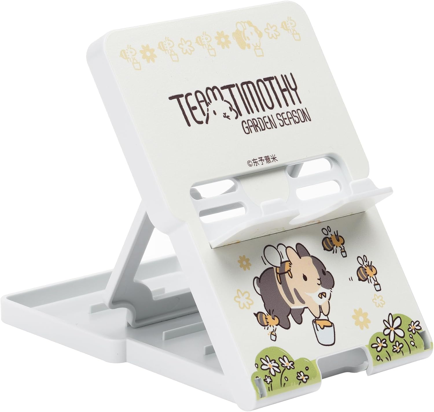 Geekshare Switch Stand, Angle Adjustable Playstand Compatible with Switch/Oled/Switch Lite, Portable Foldable Holder Bracket (Team Timothy) image number 2