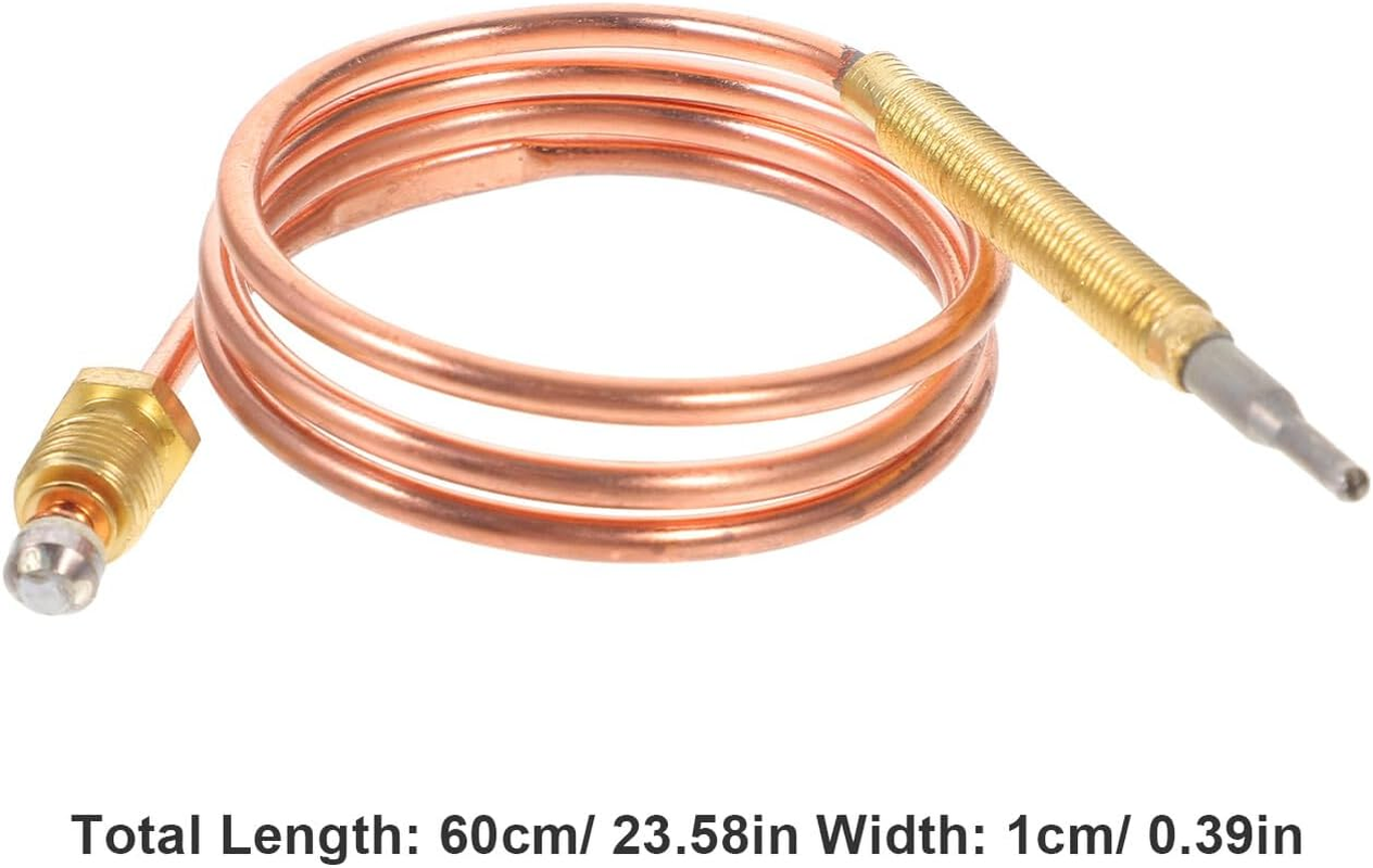 Fireplace Thermocouple Sensor for Oven Stove BBQ Grill Flameout Safety Probe with Precise Temperature Control Replacement Thermocouple for Heating Appliances image number 5