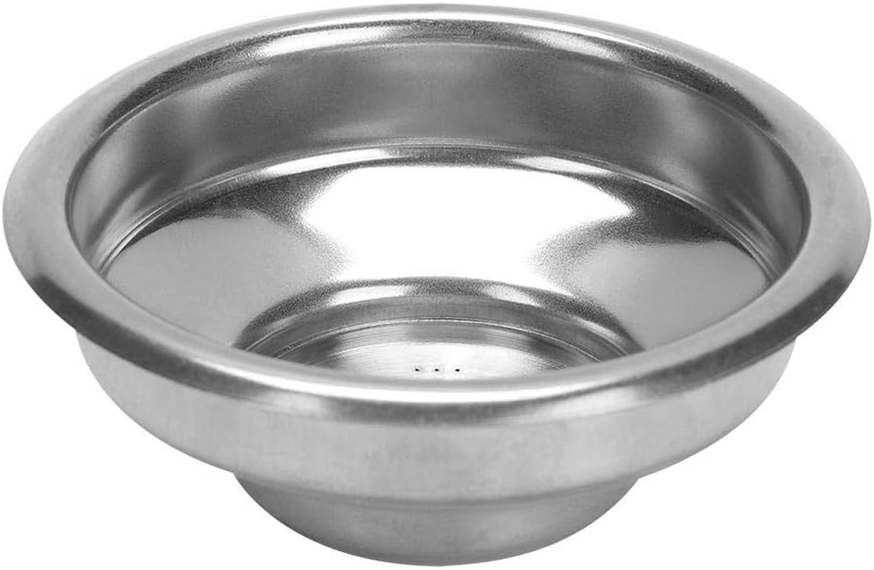 58Mm Double Layers Single/Double Doses Filter Basket for Semi-Automatic Coffee Machine Bottomless Handle (Single) image number 6