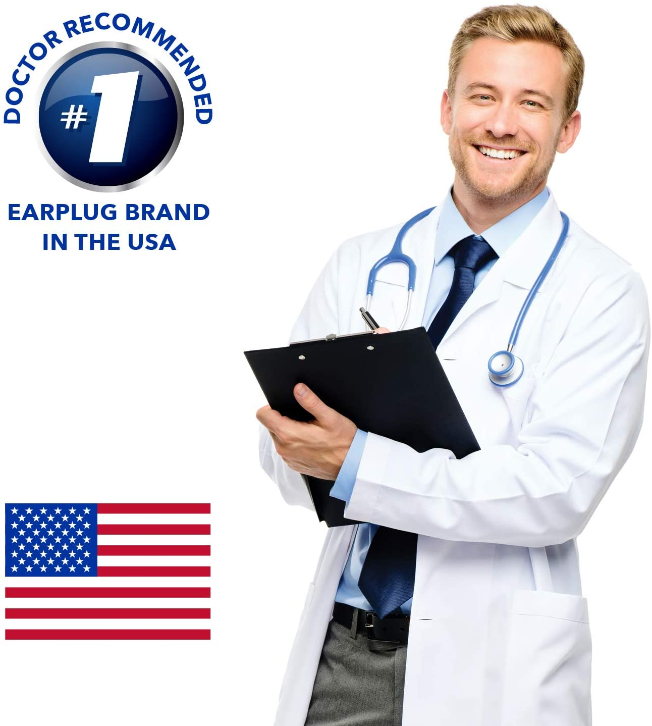 Mack'S Aquablock Earplugs - Comfortable, Waterproof, Ear Plugs for Swimming, Snorkeling and Showering, Unisex-Adult, 12, 2 Pair - Purple, Standard image number 2