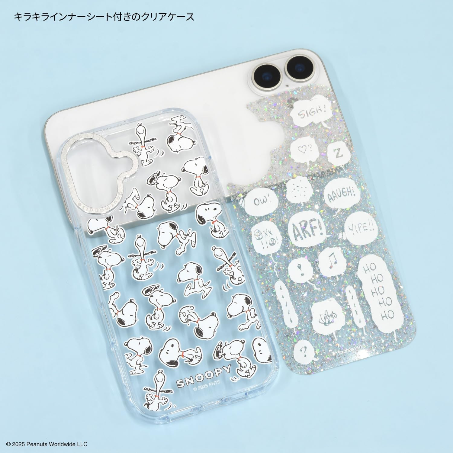 Gourmandies Peanuts Snoopy Camera Frame Iphone 17 Compatible Case Snoopy SNGG-178A image number 3