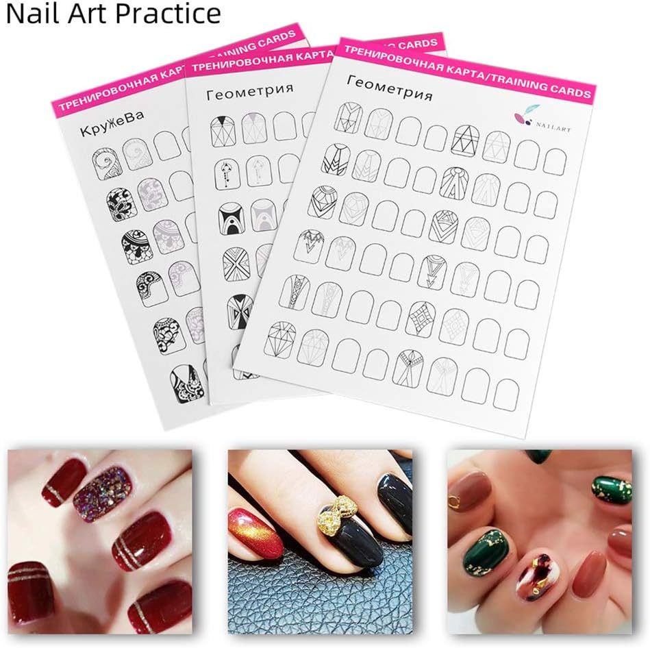 12 Packs Practice Lines Drawing Painting Template Learning Book image number 4