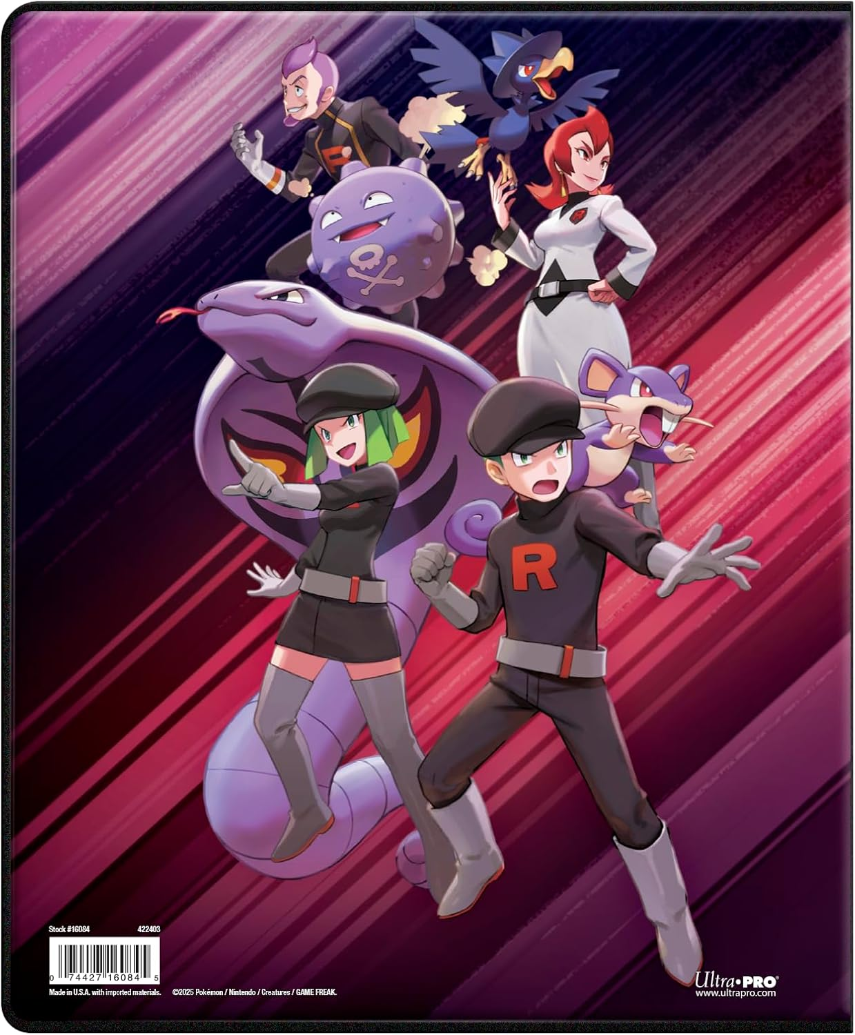 Ultra PRO - Scarlet & Violet: Destined Rivals 9-Pocket Portfolio for Pok&eacute;mon | Trading Card and Pok&eacute;mon Card Binder Album That Protects up to 126 Single-Loaded Cards | 252 Double-Loaded Cards image number 5