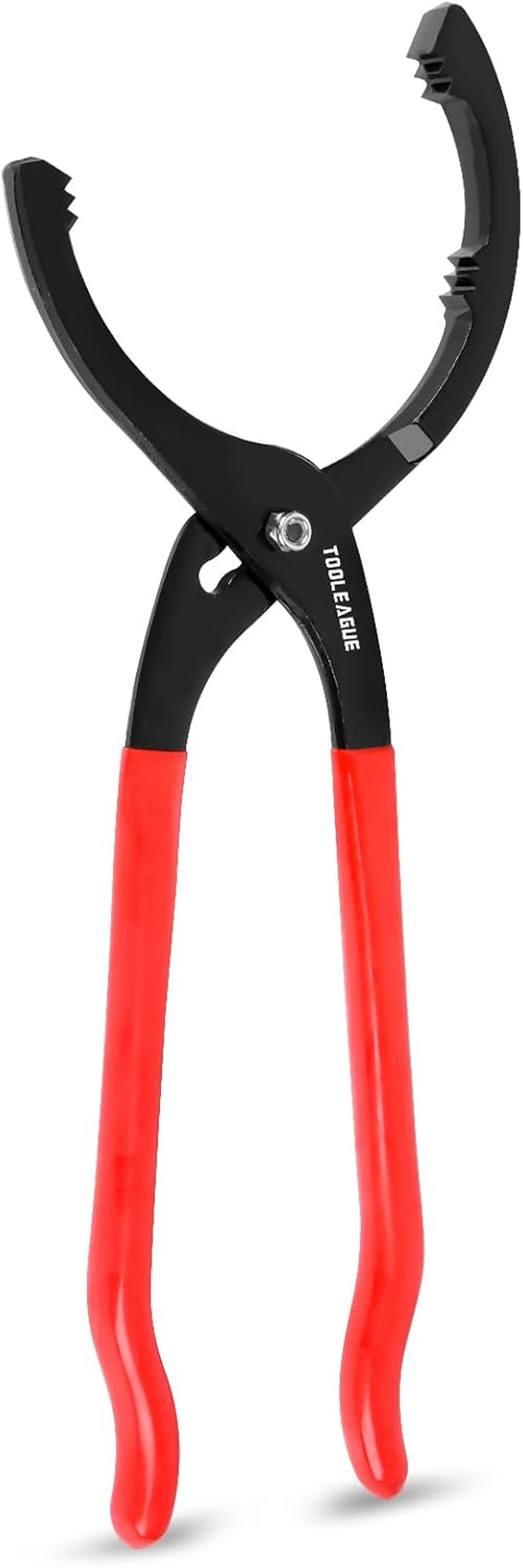 TOOLEAGUE 12" Adjustable Oil Filter Pliers, Oil Filter Wrench Removal Tool for Most Cars,Trucks,Engine Filters(1 Pc) image number 4
