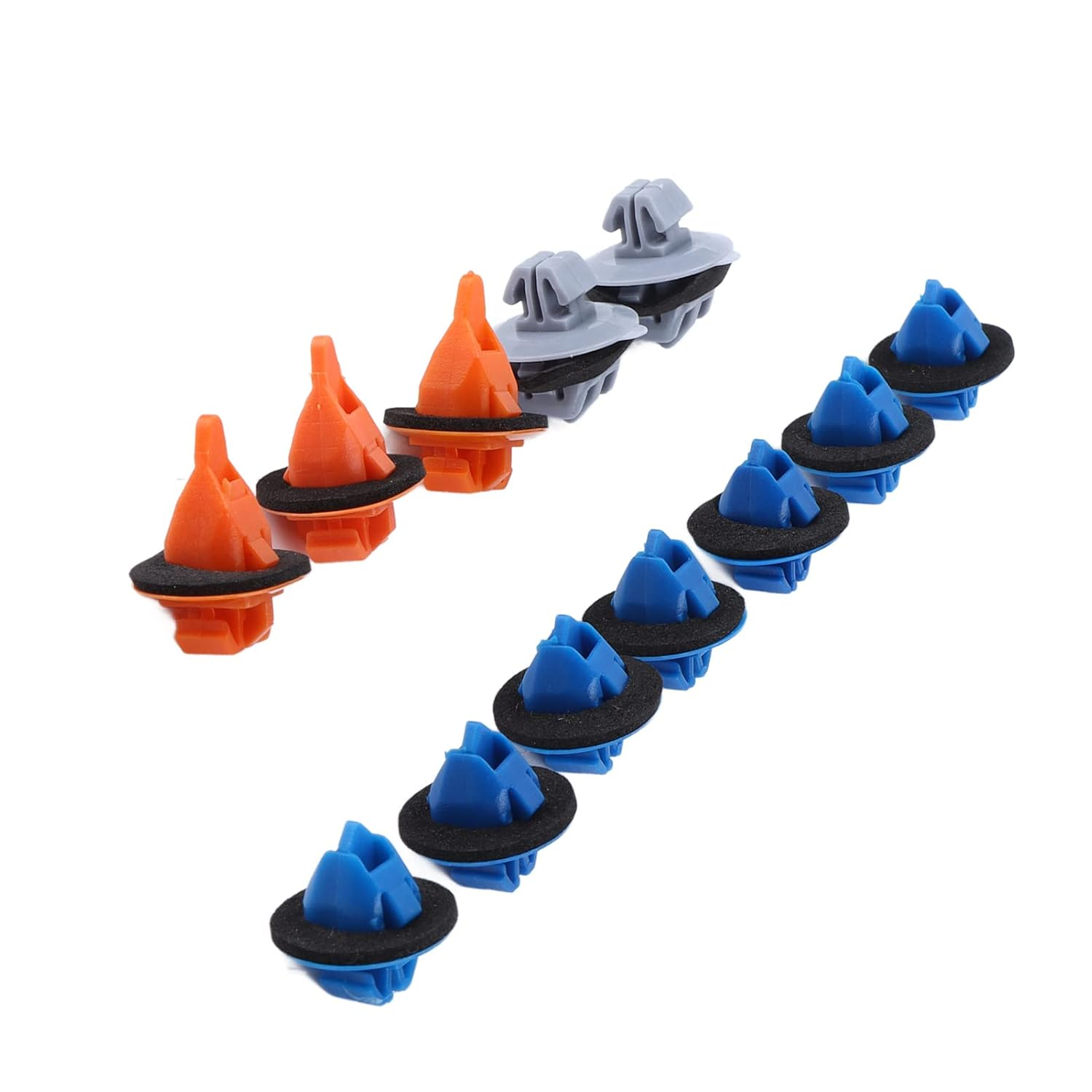 Prado 120 Front Door Trim Body Formite Durable Holder Clips for the Car Flack Plate Easy Replacement for the Prado 120 Series image number 3