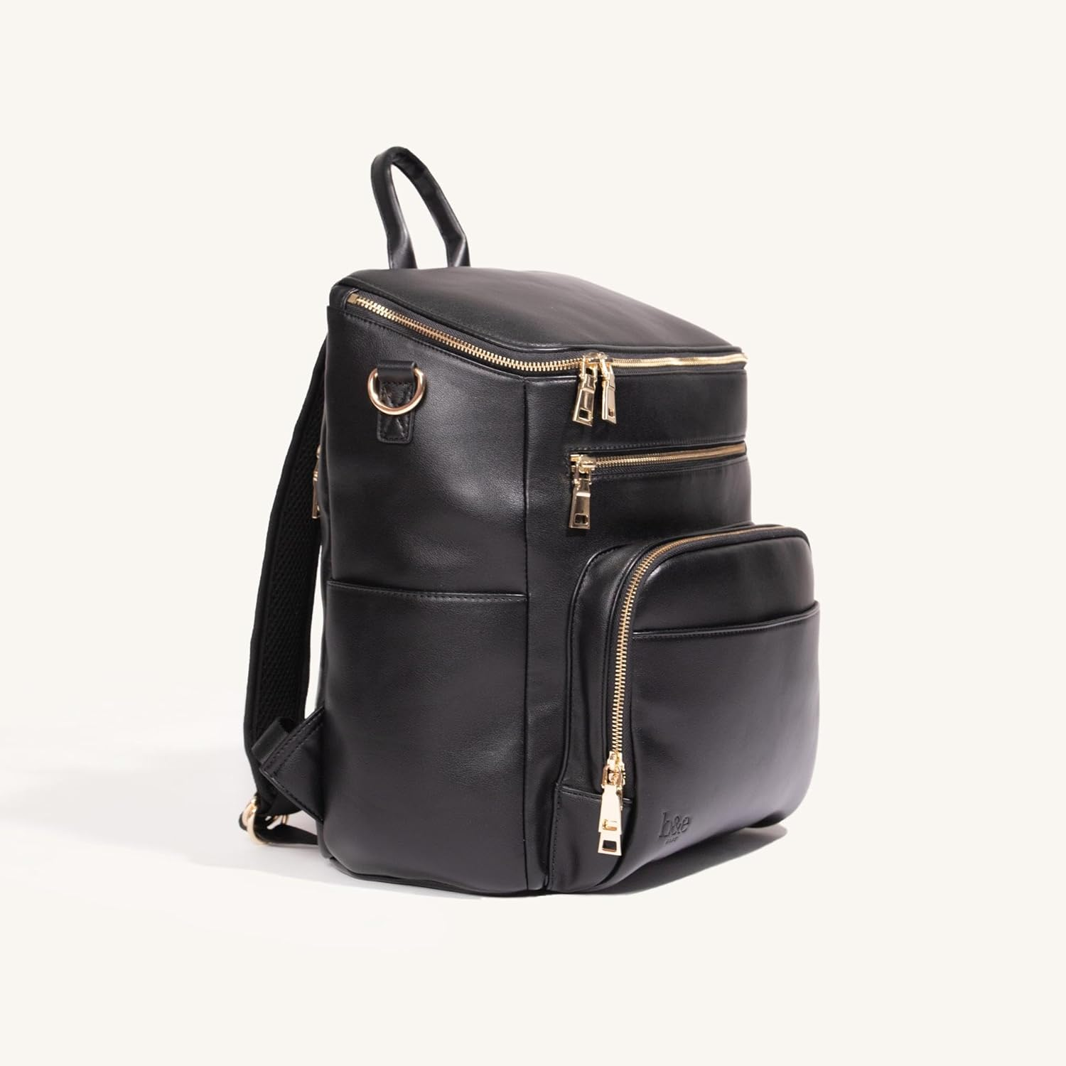 BEN & ELLIE BABY Nappy Bag Backpack, Unisex Diaper Bag for Newborn Parents, Large Capacity with Stroller Straps