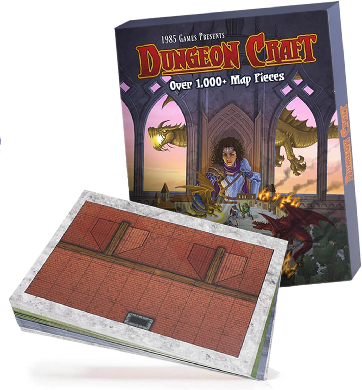 Dungeon Craft Board Game: Volume 1 Loose Leaf inside a Custom Box, Water Resistant, Dry Erase by 1985 Games image number 4