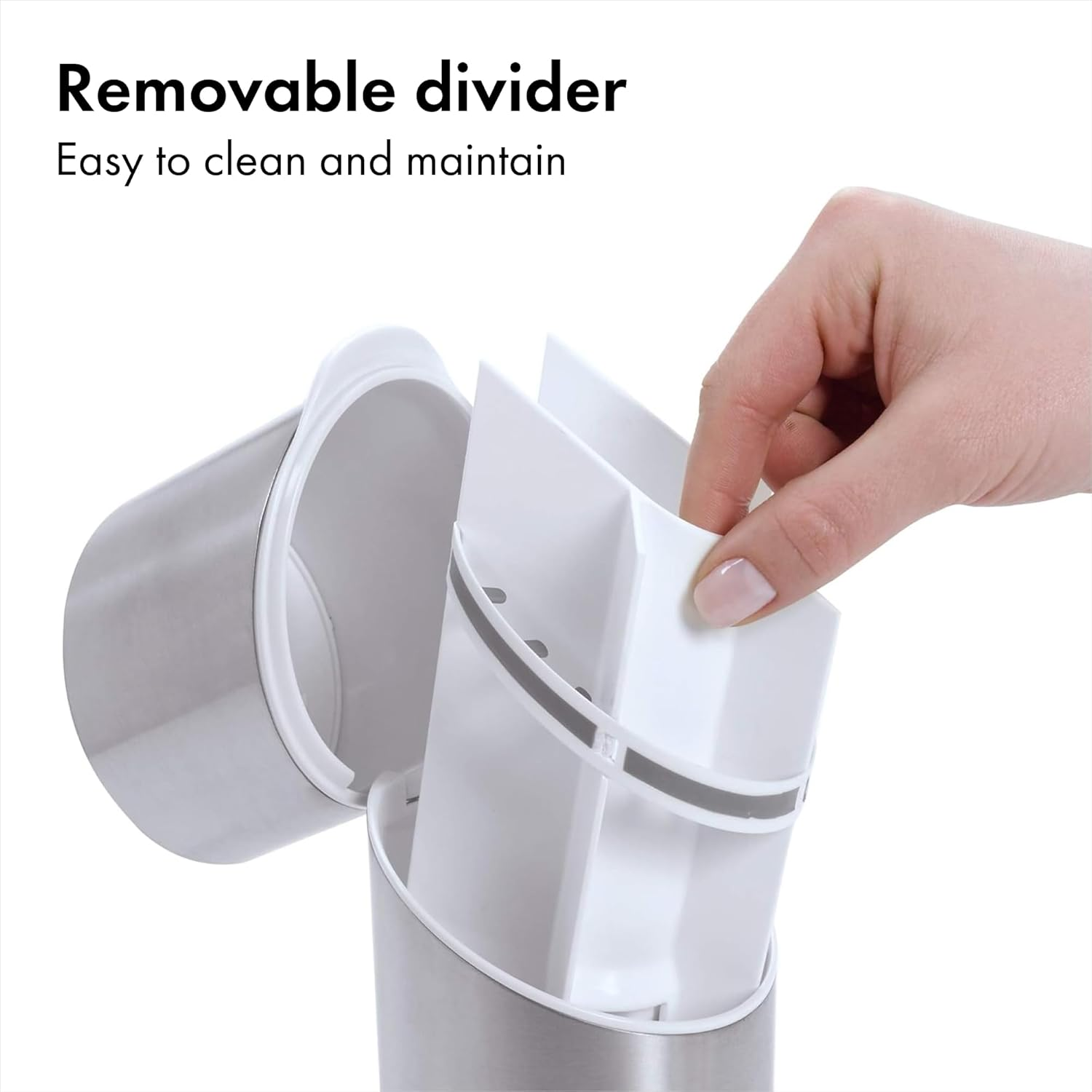 OXO Good Grips Stainless Steel Toothbrush Organizer 9.75 Inch image number 3