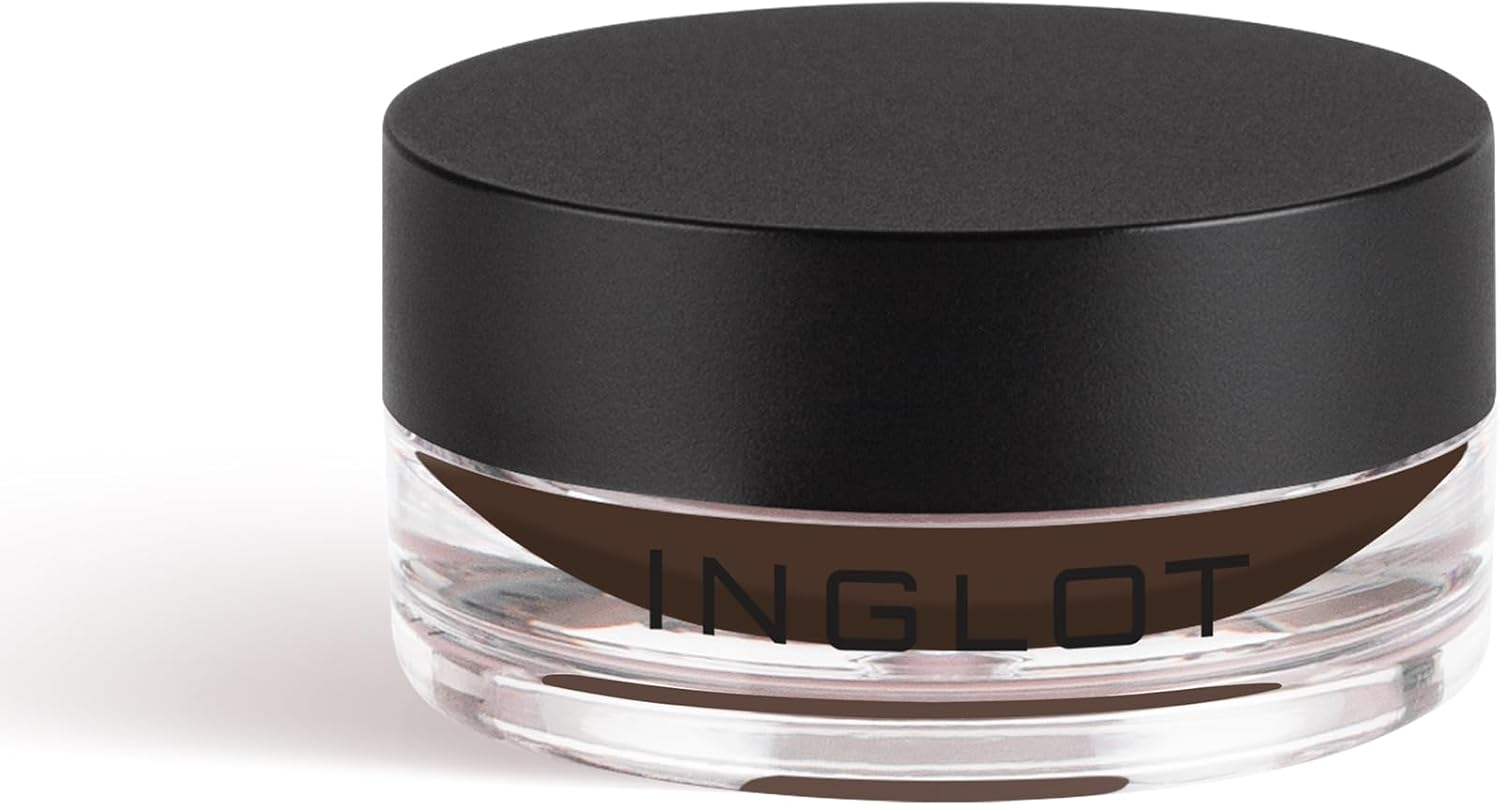 Inglot AMC Eyeliner Gel | Beige Matte with High Intensity Pigments | Long-Lasting | Waterproof | Smudge-Proof | Vegan | Cruelty-Free | Hypoallergenic | 5,5 G : 68
