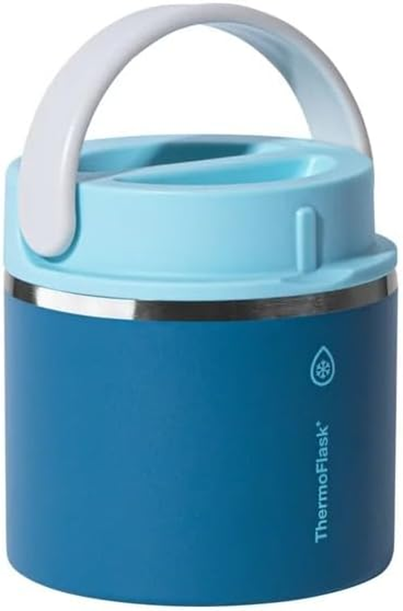 Thermoflask 20 Oz Insulated Food Jar, 2-Pack, Pink and Blue, Hot 12 Hours Cold 24 Hours (Pink and Blue) image number 6