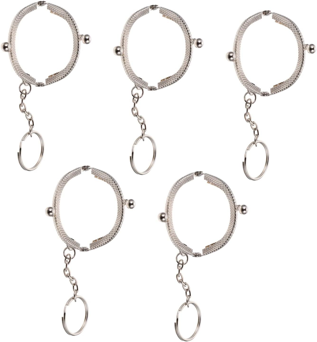 Angoily 5Pcs Decorative Lock Retro Handbag Locks DIY Bag Handle for Women Handbags Shoulder Bags