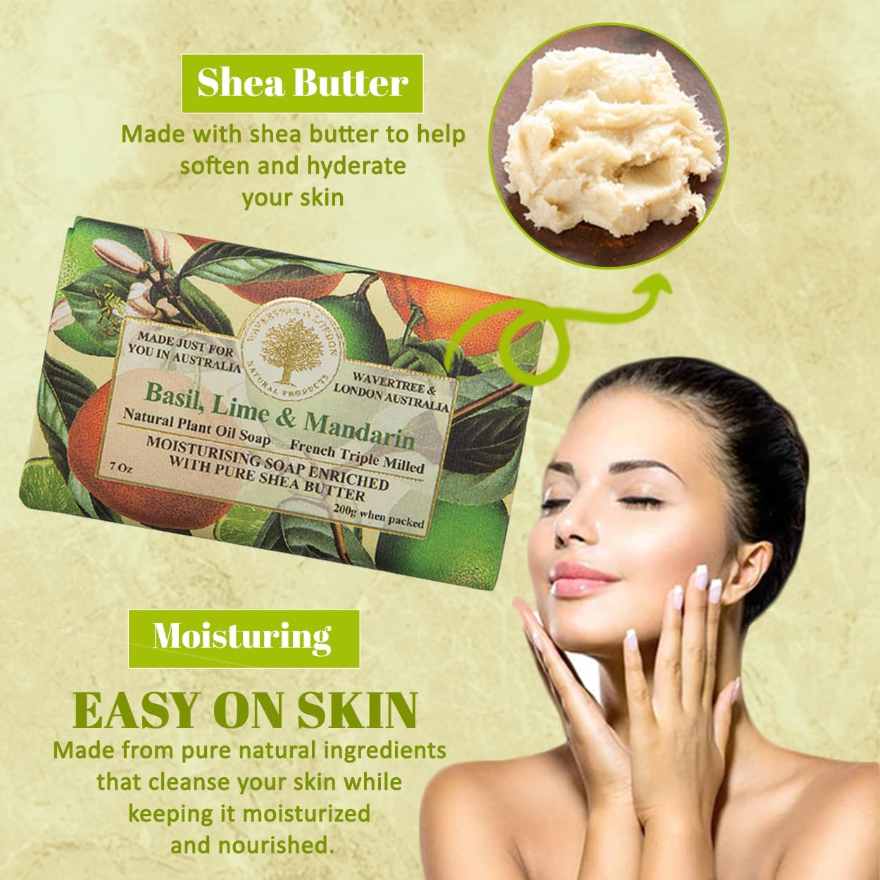 Wavertree & London Basil Lime Mandarin (2 Bars) image number 2