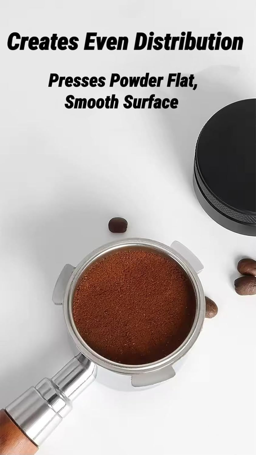 Mernard 58Mm Coffee Distributor Tool, Height Adjustable Espresso Leveler with Anti-Slip Grip image number 3