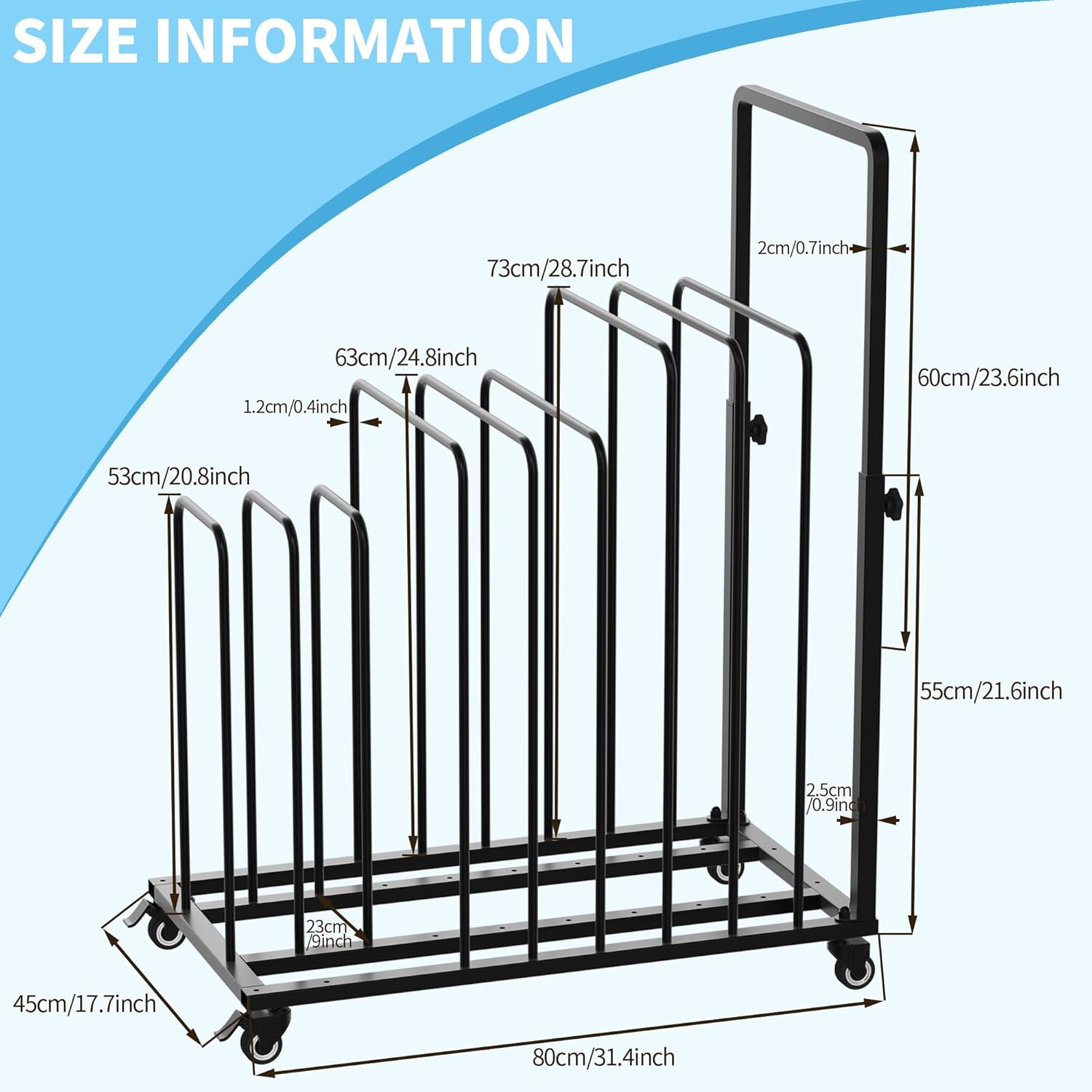 Mosegor Armrest Easel Art Drying Painting Rack Art Storage Easel Display Stands，Suitable for Drying Canvas Boards, Painting Boards, Crafts, （Black） image number 1