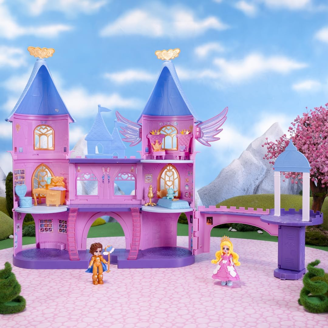 Royale High Castle Campus Playset - (2) Exclusive Dolls, 3 Floors to Explore with 360&deg; Play - 19 Accessories - Virtual Item Code Included - Ages 5+ image number 5