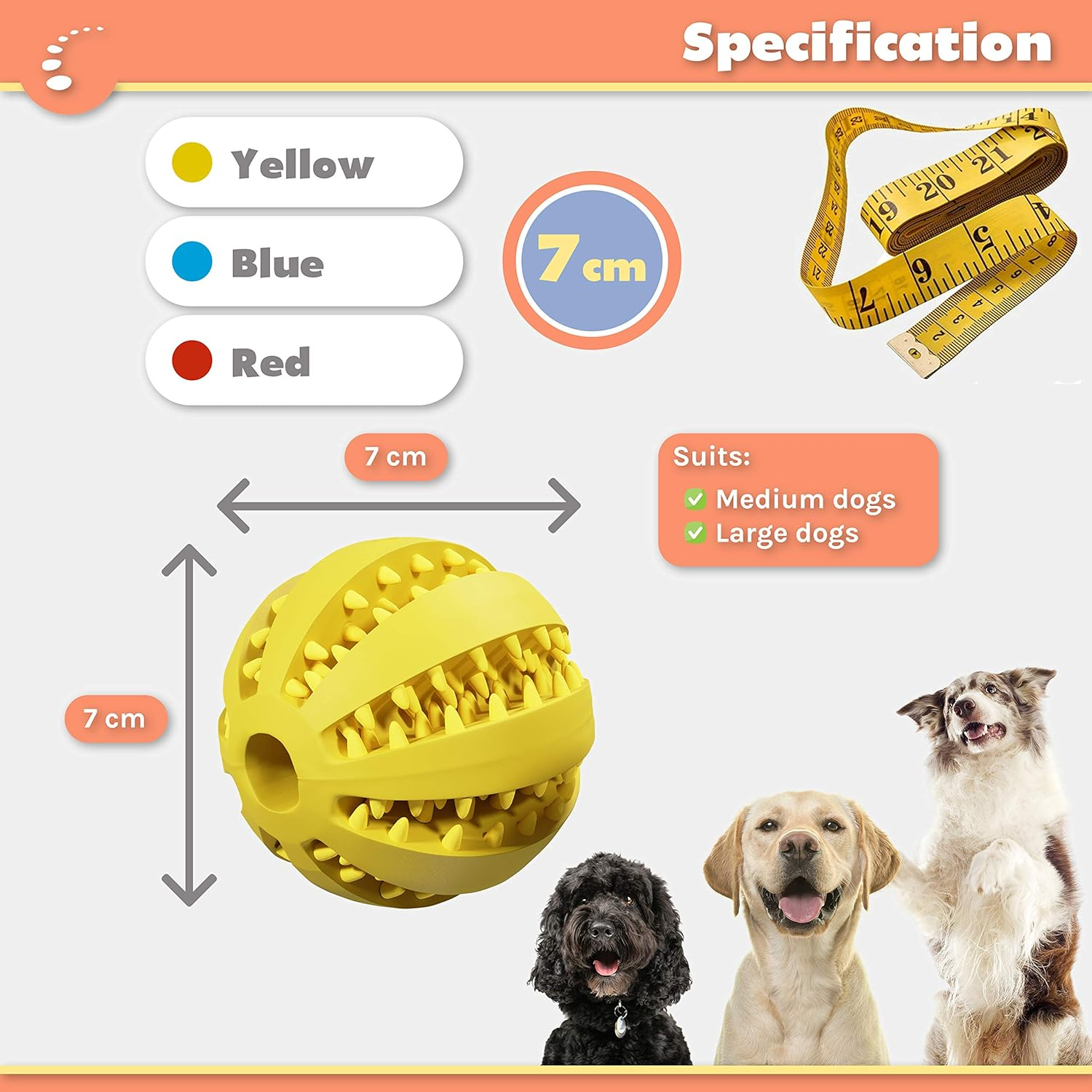 Puppy Dog Toy Interactive Food Puzzle Treat Ball (Multi Pack Large) - Green (Large) image number 3