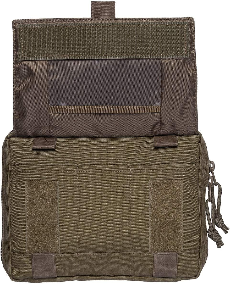 Tasmanian Tiger TT EDC Pouch Molle Compatible Backpack Organiser Additional Bag for Tools and Medic First Aid Set with Patch Surface 20.5 X 16.5 Cm - Olive image number 3
