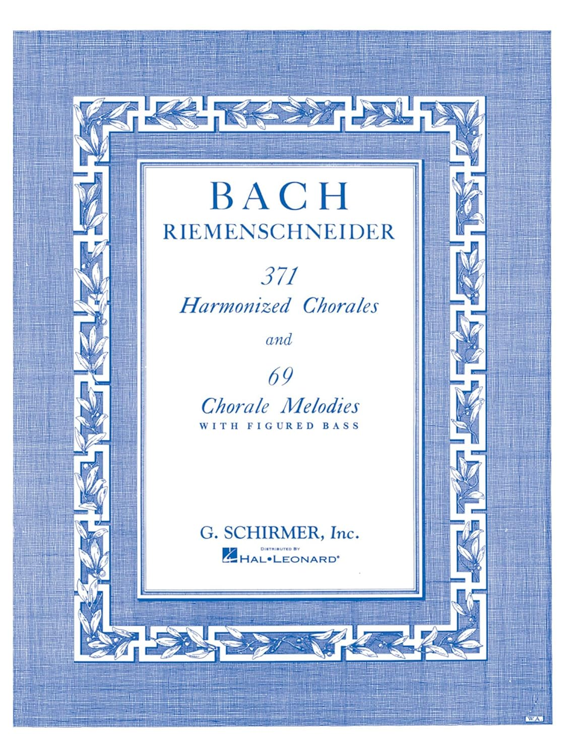 371 Harmonized Chorales and 69 Chorale Melodies with Figured Bass: Piano Solo image number 5