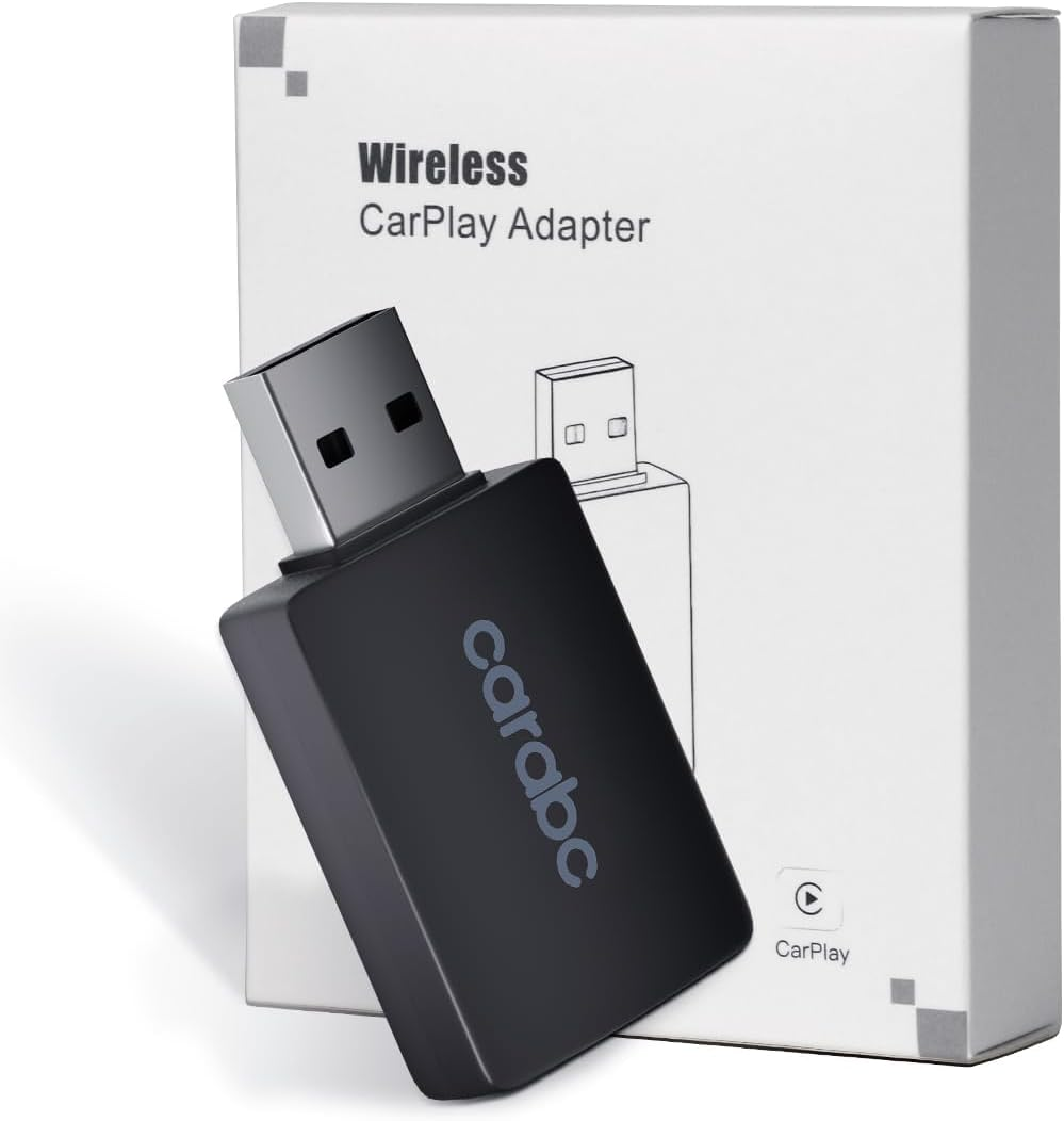 CARABC B1 Hottest Plug and Play Wireless Carplay Adapter Convert Wired Carplay to Wireless Carplay,Online Updates Keep Original Control,For Car from 2014 Onwards image number 6