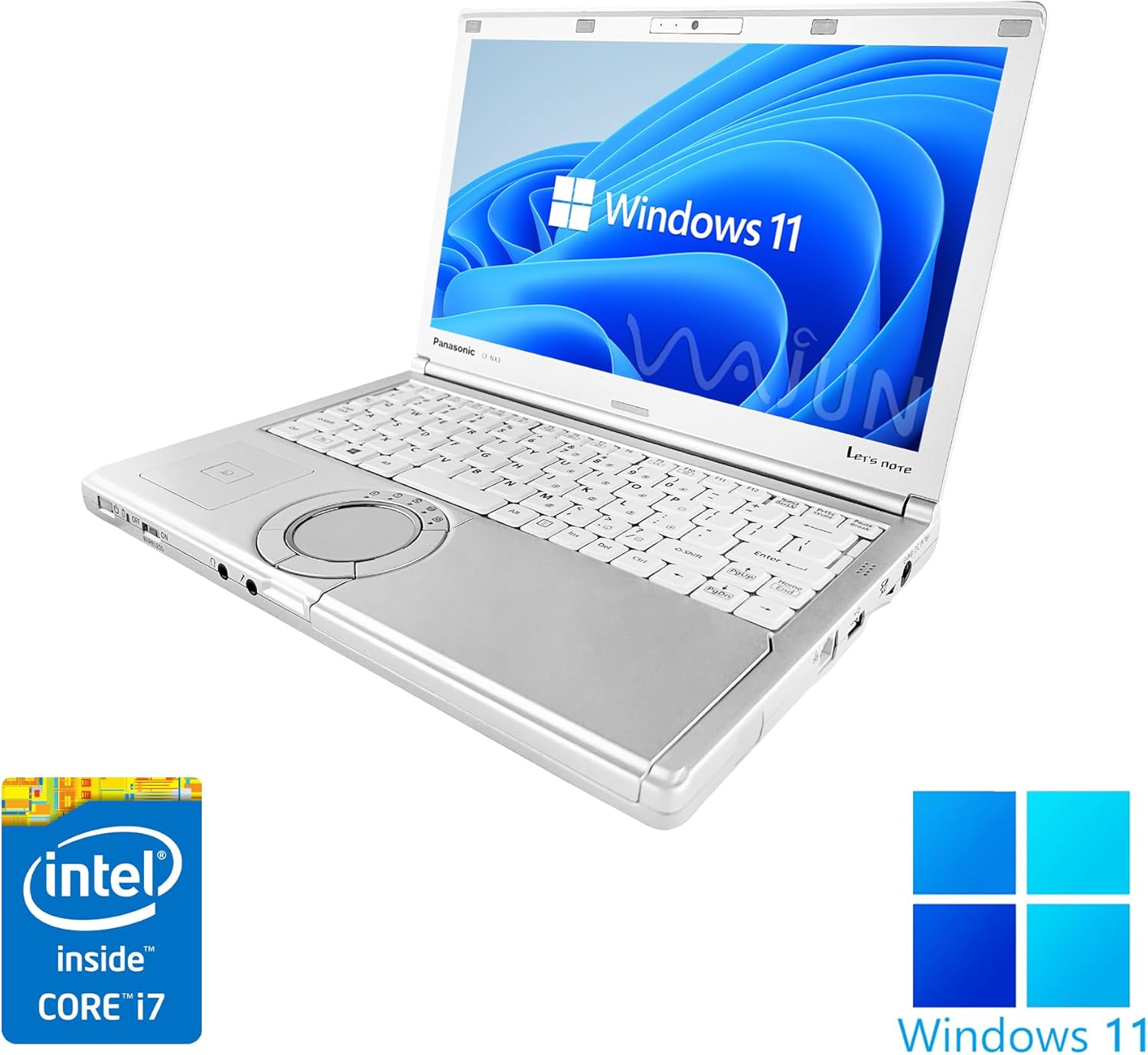 Panasonic Laptop Let'S Note CF-NX3/12 Inch/Win 11 Pro/I7-4500U/8Gb/256Gb SSD (Renewed)