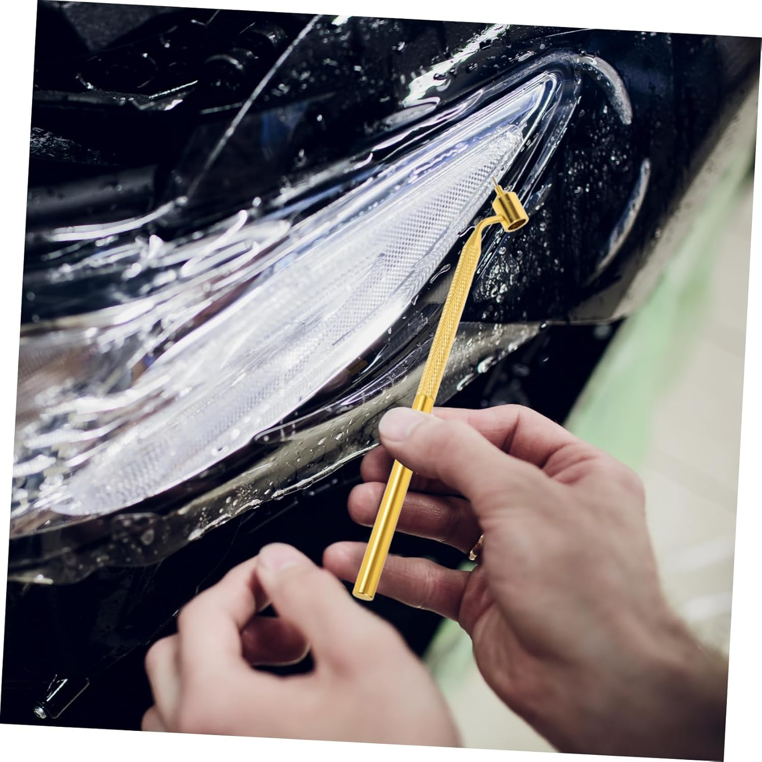 OSALADI 2Pcs Precision Touch-Up Paint Pens Refillable Fine Tip for Car Detailing Home Improvement Art Projects image number 3