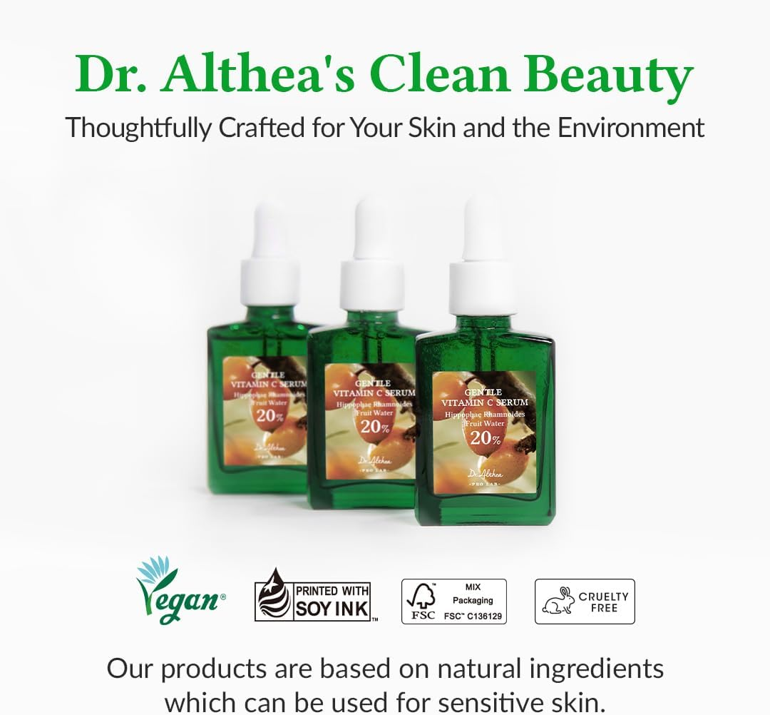 Dr.Althea Gentle Vitamin C Serum | Benefits Skin Tone and Pigmentation | Gentle on Skin for Even Skin Tone | Korean Vegan Skin Care for All Skin Types image number 4