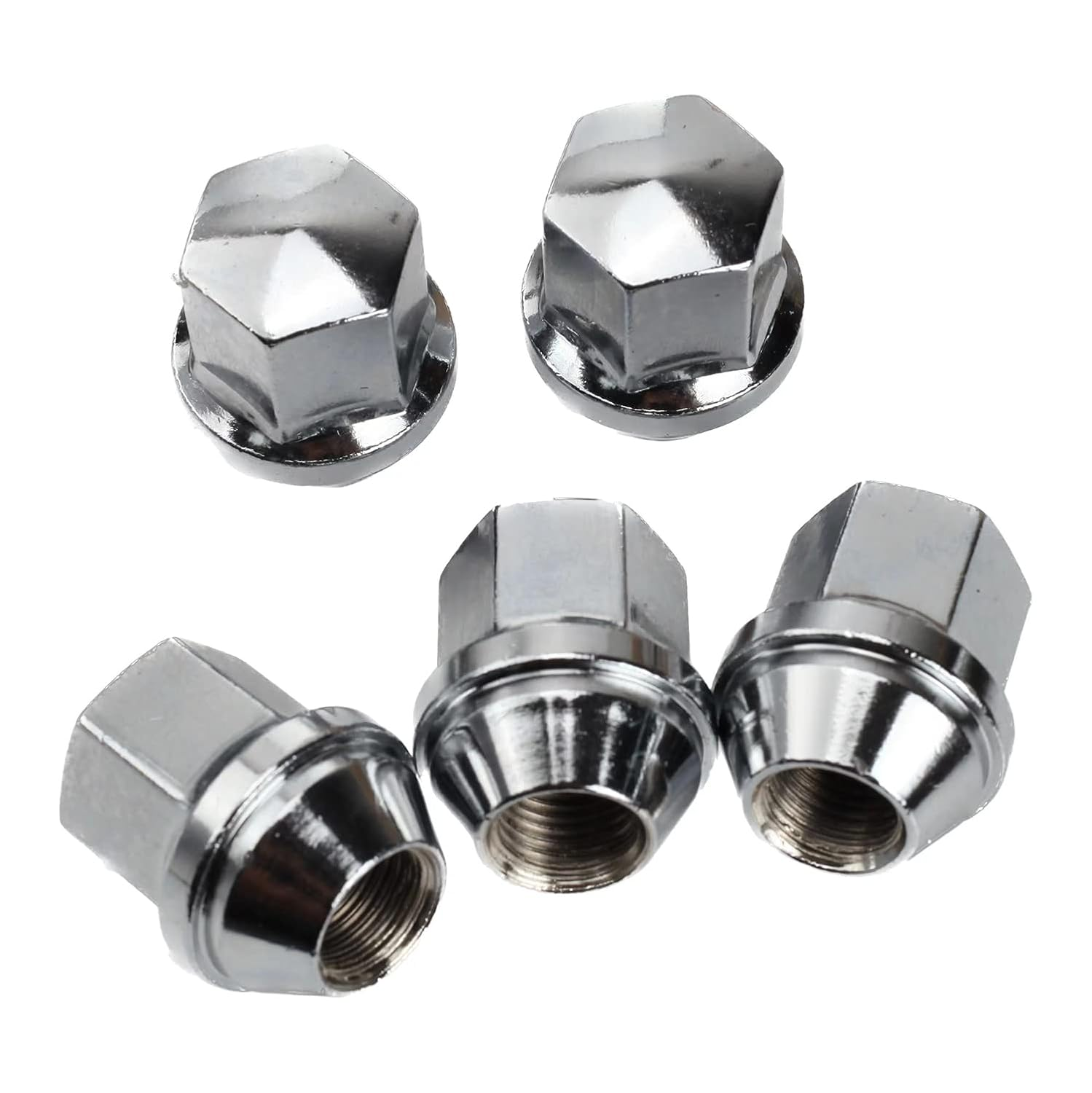 14X1.5Mm Lug Nuts Replacement for Wrangler Gladiator Grand Cherokee, 20 Pcs 7/8 Hex 1.46 Inch OEM Factory Style Large Acorn Seat Lug Nuts for Ram 1500 2500 Factory Wheels image number 3