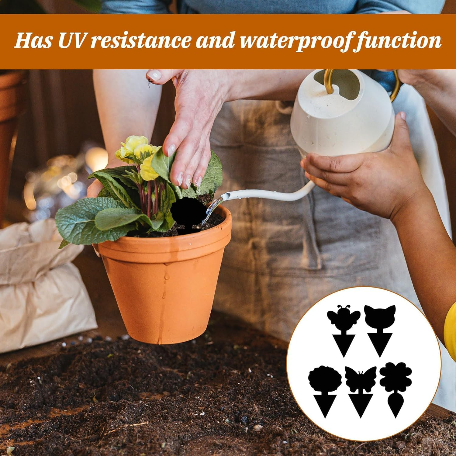 Fruit Fly Trap Indoor, Gnat Sticky Trap, 50 PCS Fruit Fly Traps for Whiteflies Mosquitos Fungus Aphids Leafminers, Gnat Trap for Indoor Outdoor Use Protect the Plant, Pest Control(Black) image number 2