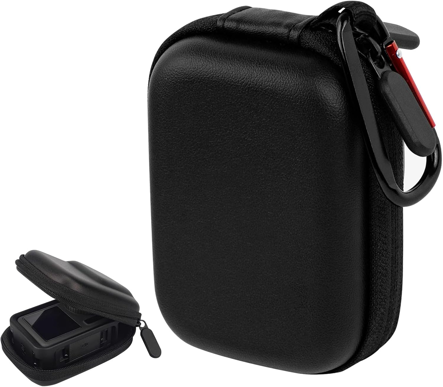 Jinminamz Carry Case for DJI Accessories, Mini Carry Bag for DJI Osmo Action 5 Pro/4/3, Black Hard Shell Travel Bag for DJI Osmo Action 5 Pro, Drop-Proof Pressure Container for Travel, Life Records image number 3