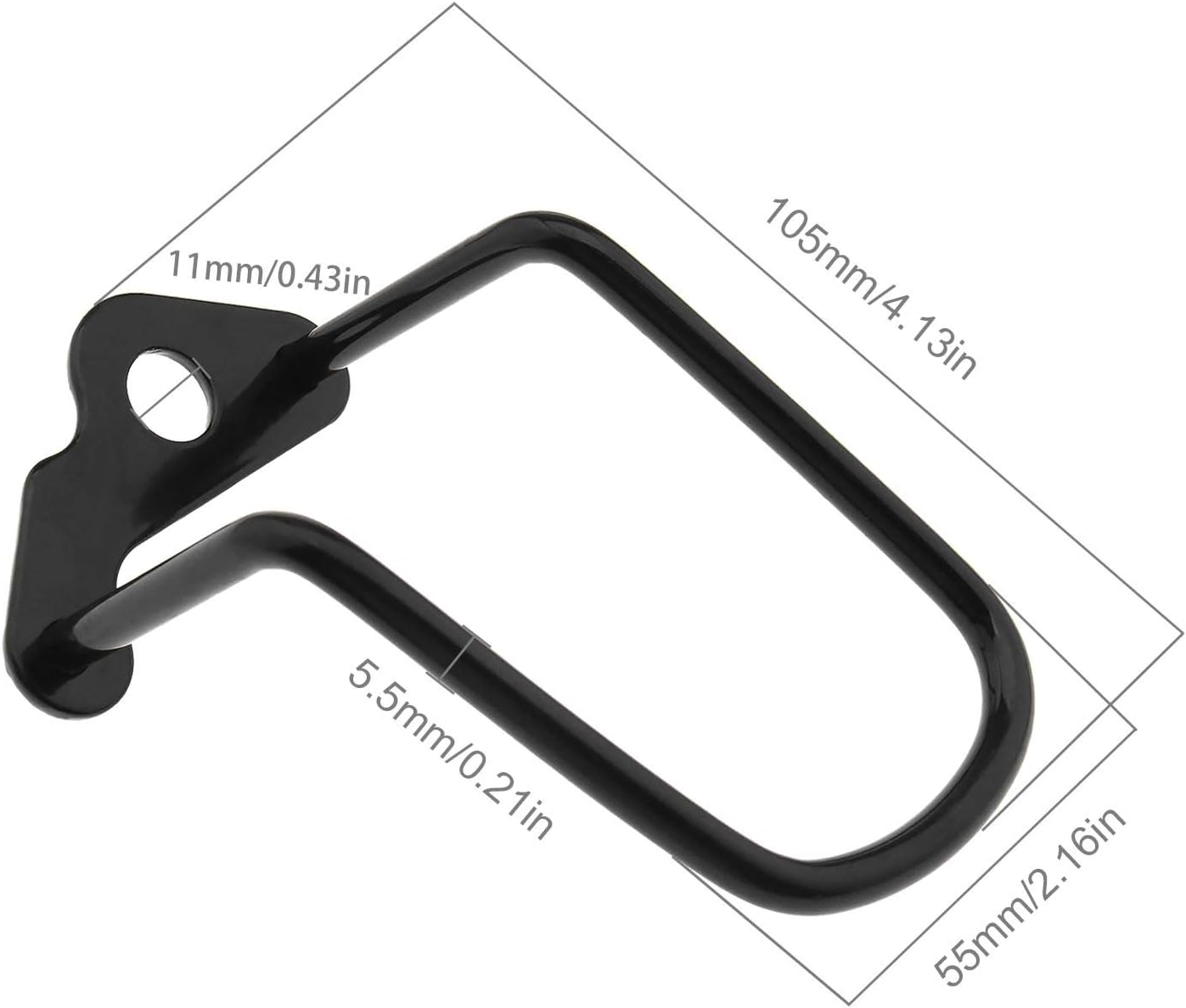 VGOL Bicycle Rear Derailleur Chain Gear Guard Protector Bracket for Most MTB Mountain Road Bike Folding Bike Cycling Pack of 2 image number 5