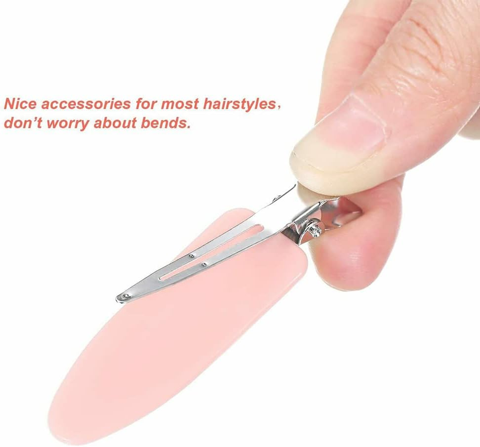 No Crease Hair Clips for Makeup-12 Pieces