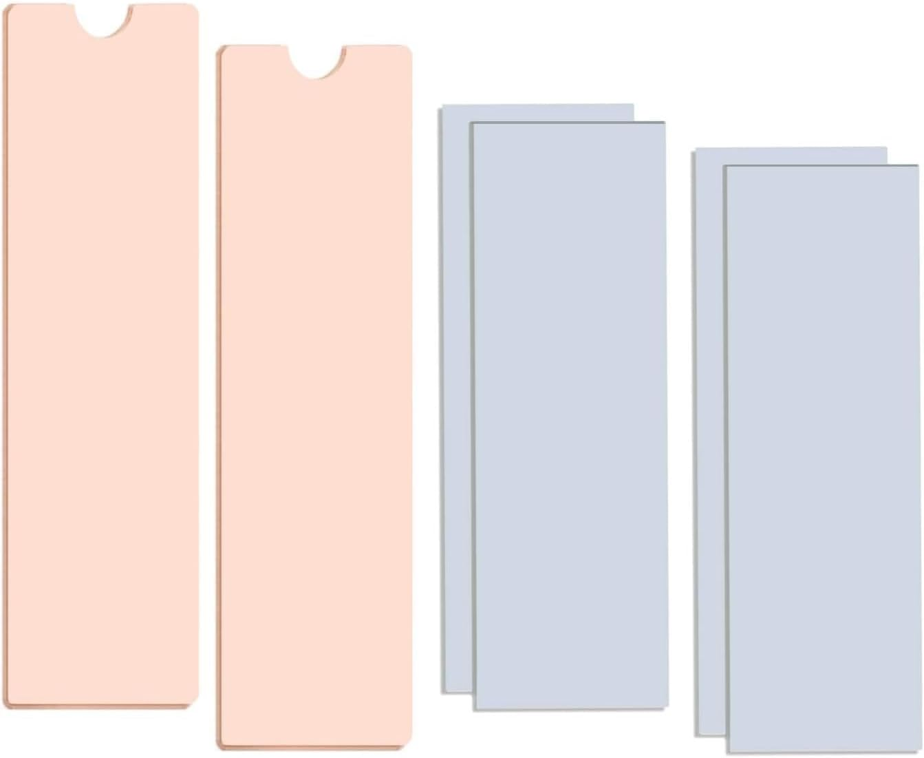 Easycargo Laptop M.2 Heatsink Kit, Copper M.2 Heat Sink + Thermal Pad 1Mm 0.5Mm for Cooling Laptop M.2 2280 SSD (4-Pack)