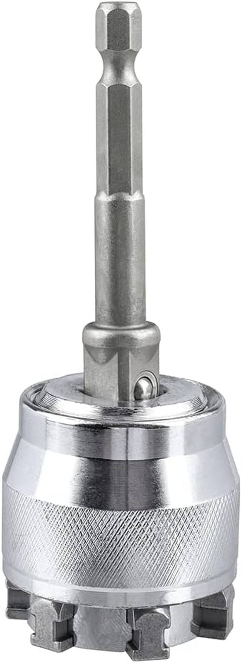 Yakamoz Adjustable Universal Socket Wrench,Adjustable Handle Drill Adapter, Adaptive All-Fitting Multi Drill Fits Standard 3/8 Inch Drive Wrench (10-19 Mm) Socket Tool image number 4