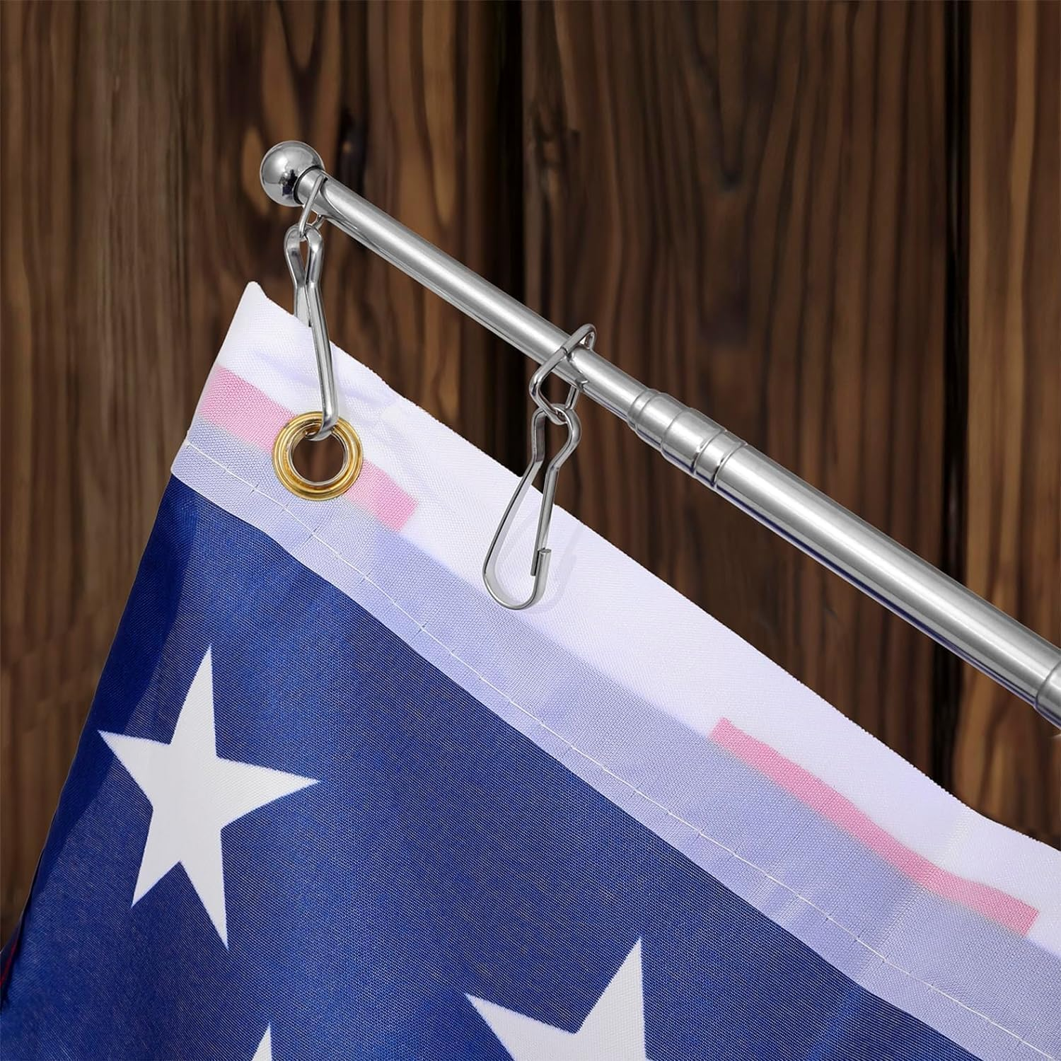 Telescopic Portable Flag Pole, Handheld Tour Guide Flagpole, Extendable Design Tour Guide Portable Flag Pole,Telescopic Handheld Flagpole,Portable Extendable Flag Pole Telescopic Flag Pole image number 1