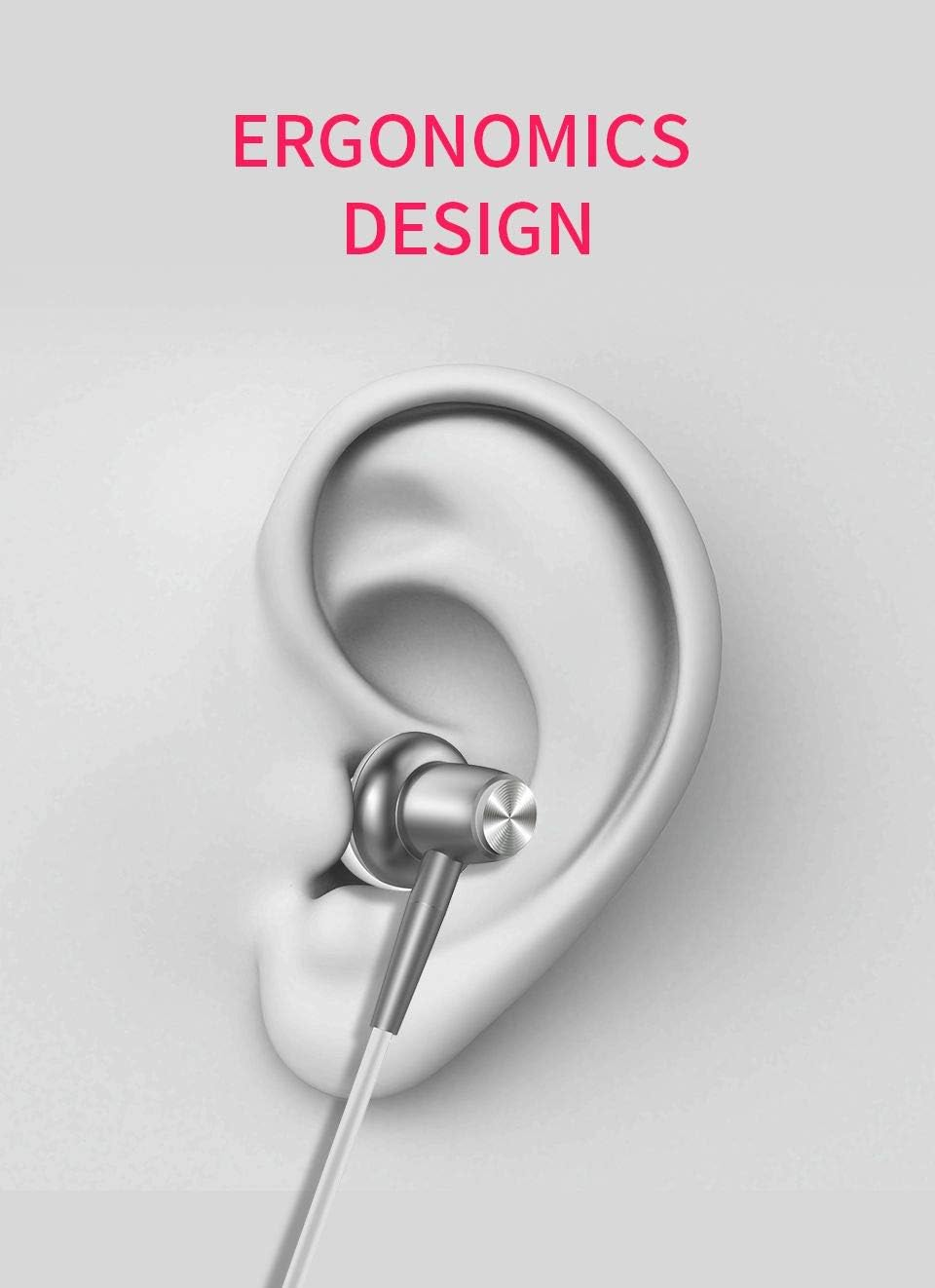 Joyroom JR-E203 Silver JR-E203 Earphones image number 1