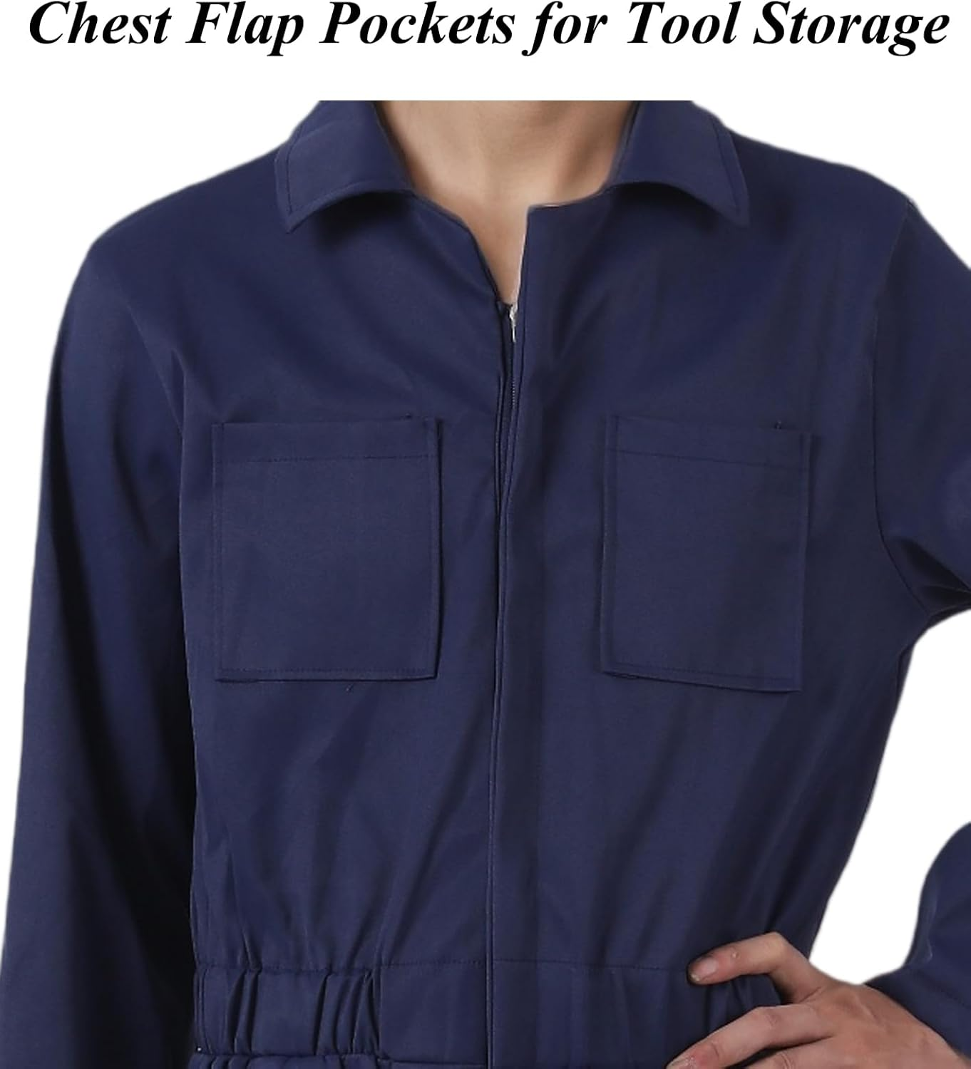 Michael Costume Overalls Men Adult Halloween Costumes Jumpsuit with 2 Chest Pockets image number 1