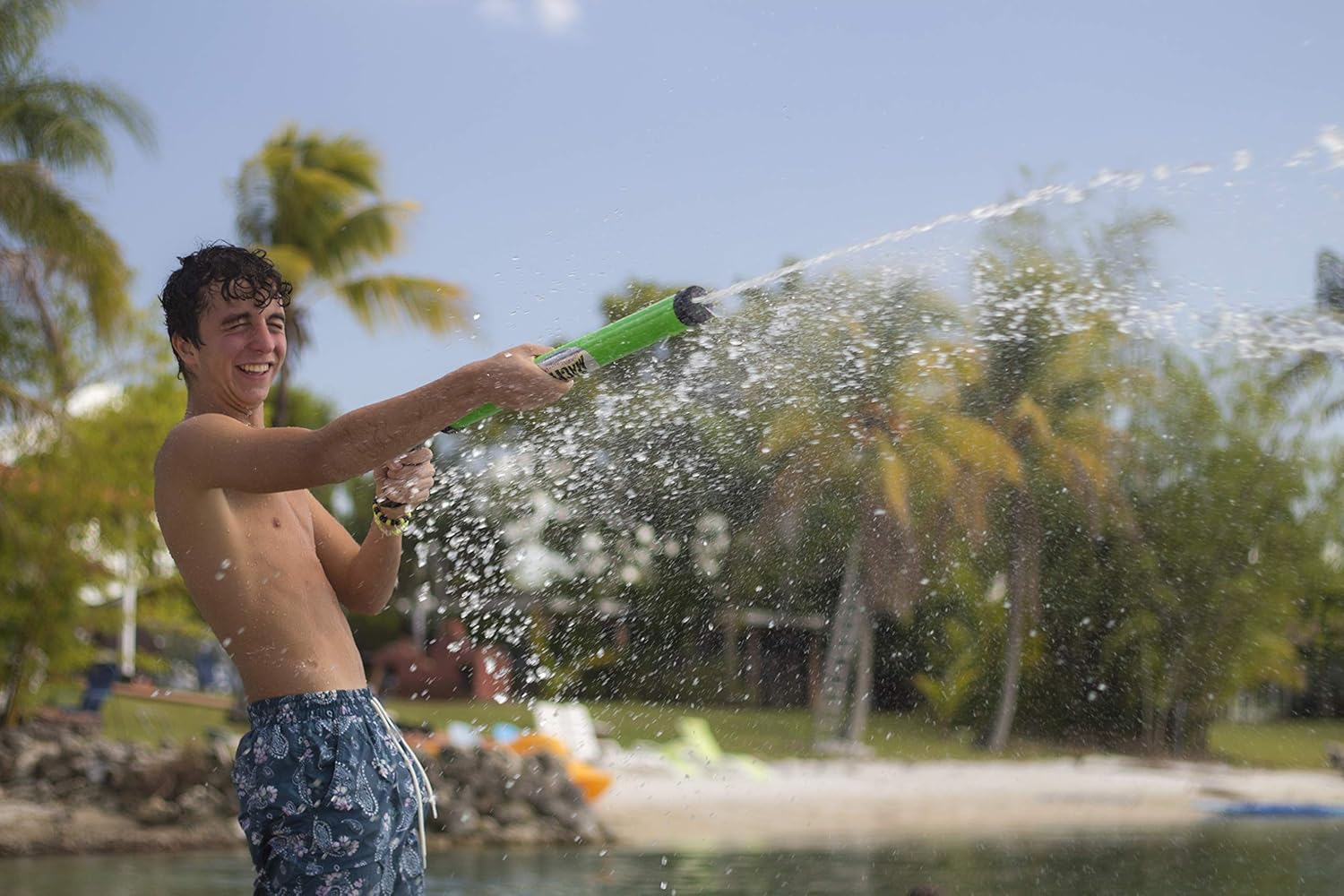 Water Sports 80003-9 Stream Machine (M) Tl-750 Hydrobolic Water Launcher, 24", Assorted image number 1