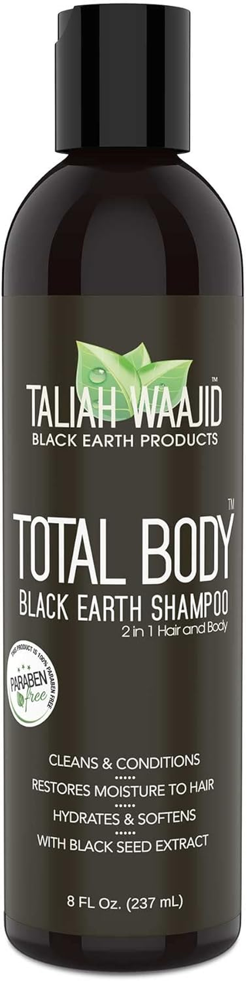 Total Body Black Earth Shampoo 8OZ. image number 2