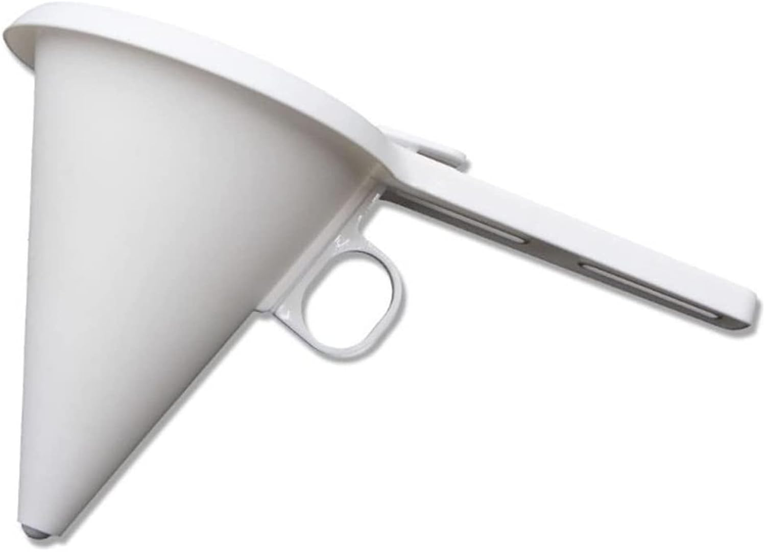 Chocolate Funnel,Adjustable Cake Cream Funnel for Baking Cake Decorating Kitchen Gadget Tools Accessories,Funnel Mold White Foodgrade Plastic Pancake Cream Batter Dispenser Cake Tool image number 3