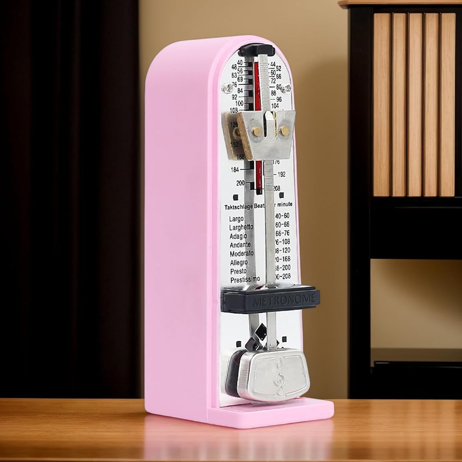 Mechanical Metronome, Accurate Professional Metronomes, Musical Instrument Practice Accessories for Violin Trumpet Flute Banjo Ukulele Guitar Drums - Blue image number 4